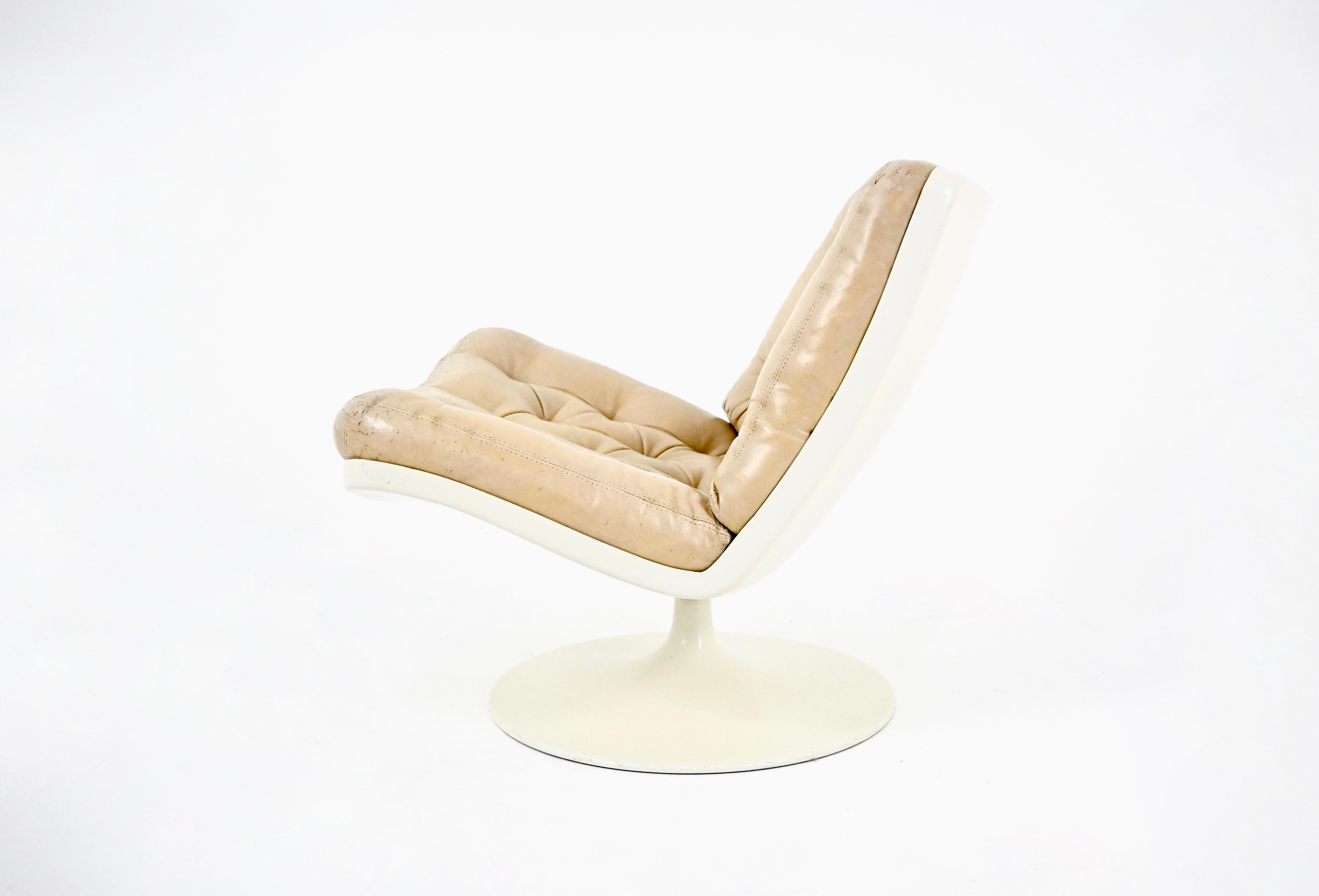 Silla Lounge de Play IVM, años 60 Cuero en venta