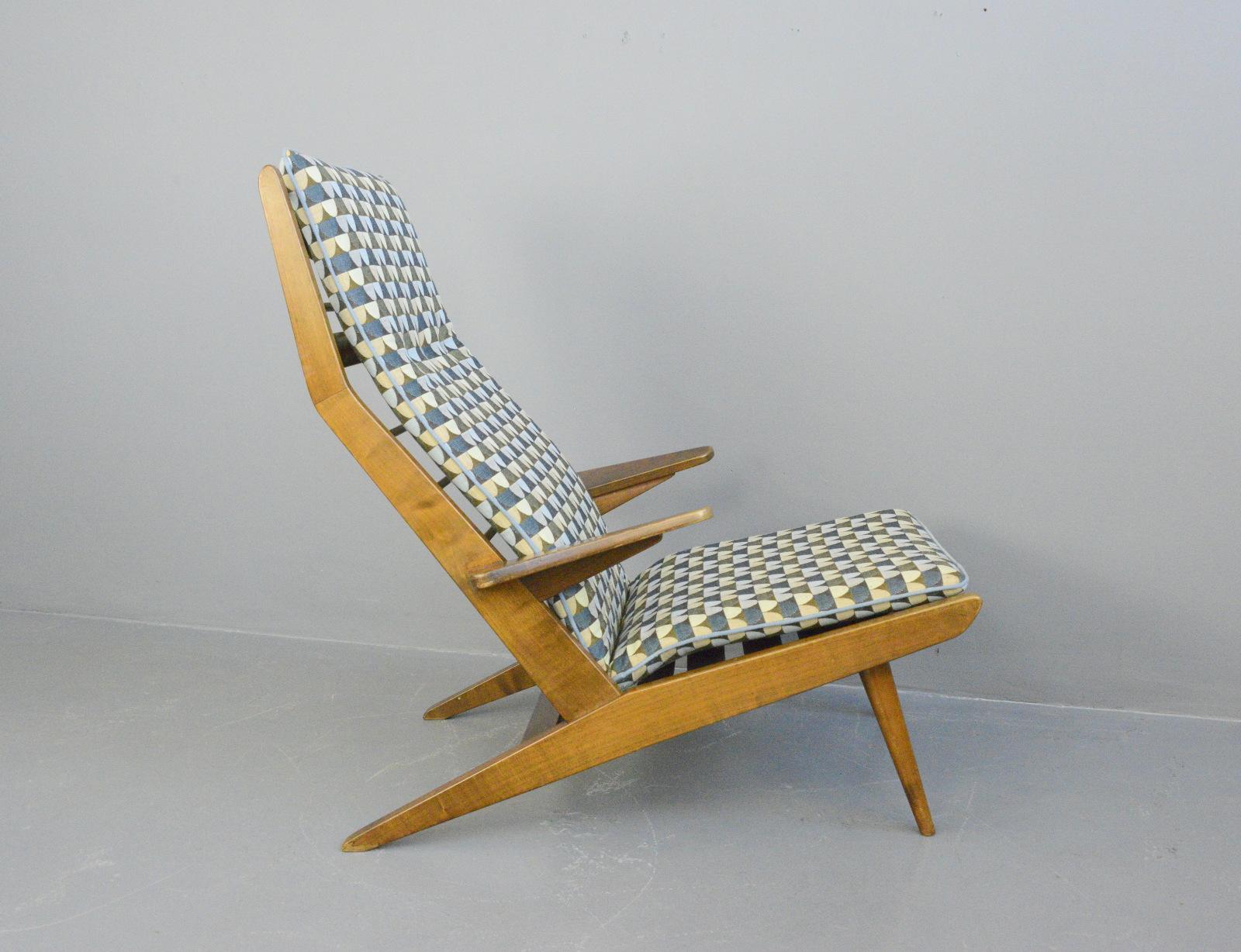 Lounge Chair by Rob Parry for Gelderland, circa 1950s 1
