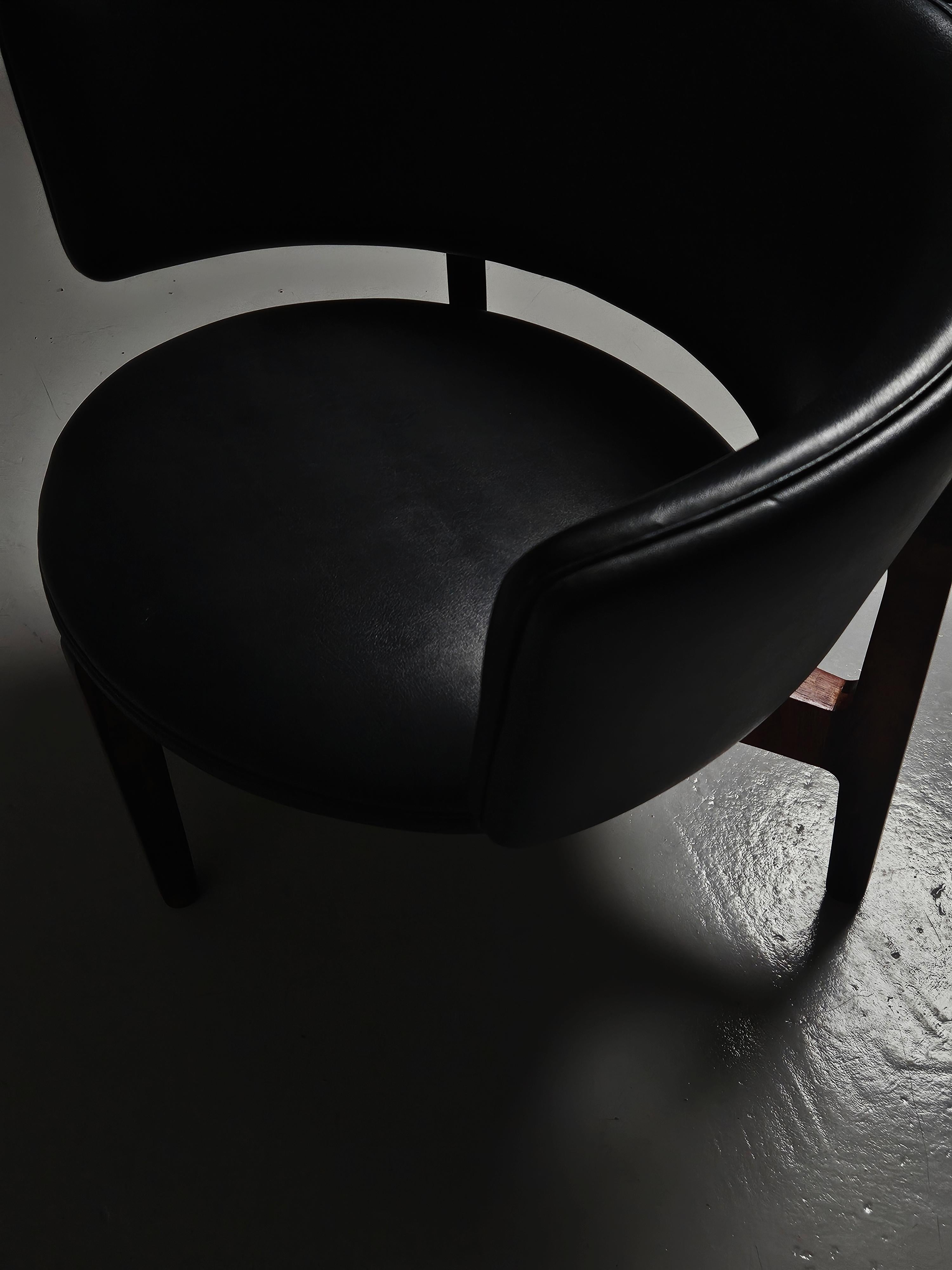 Lounge chair by Sven Ellekaer for Christian Linneberg, Denmark, 1960s (Skandinavische Moderne) im Angebot