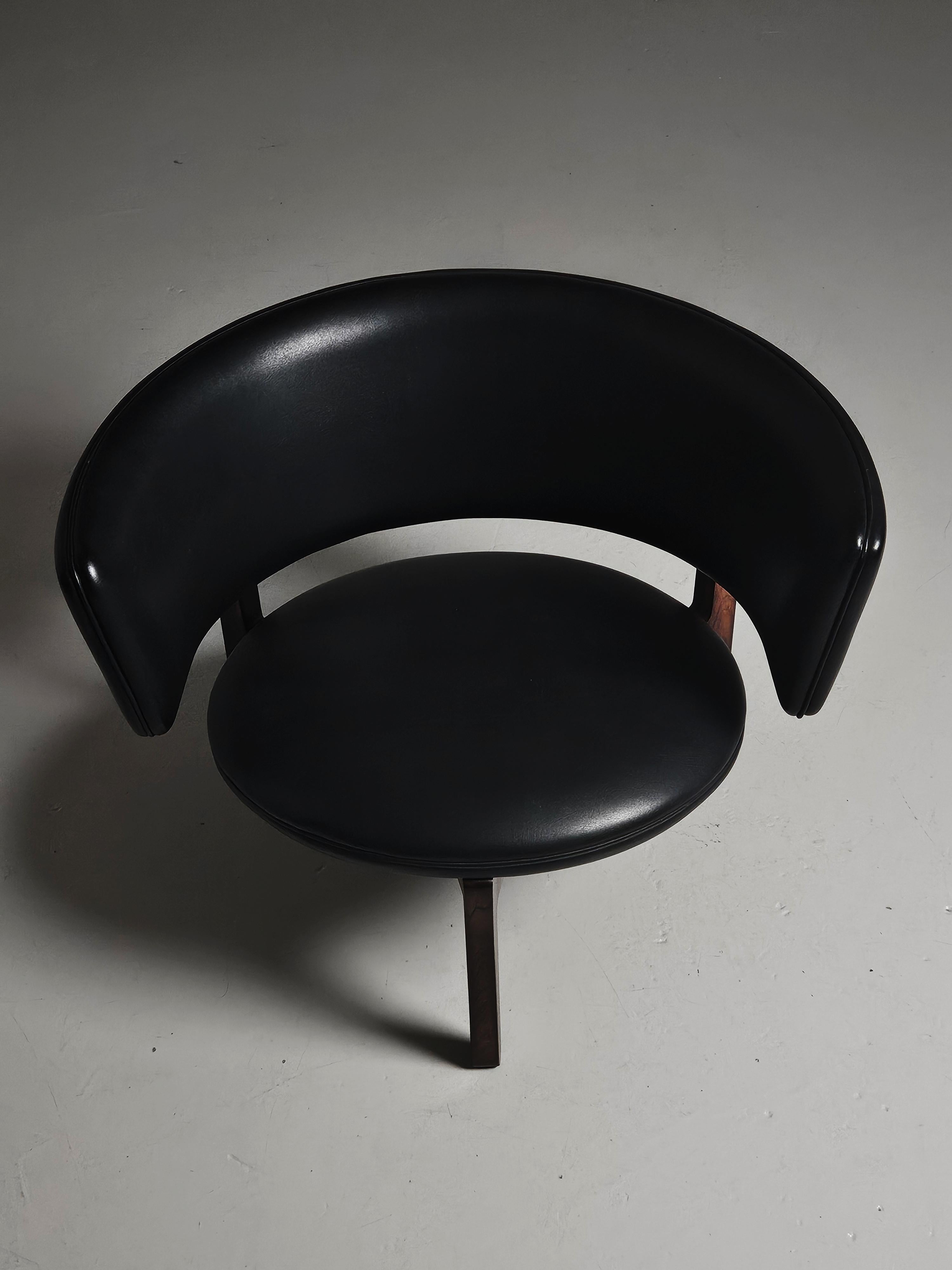 Lounge chair by Sven Ellekaer for Christian Linneberg, Denmark, 1960s (20. Jahrhundert) im Angebot