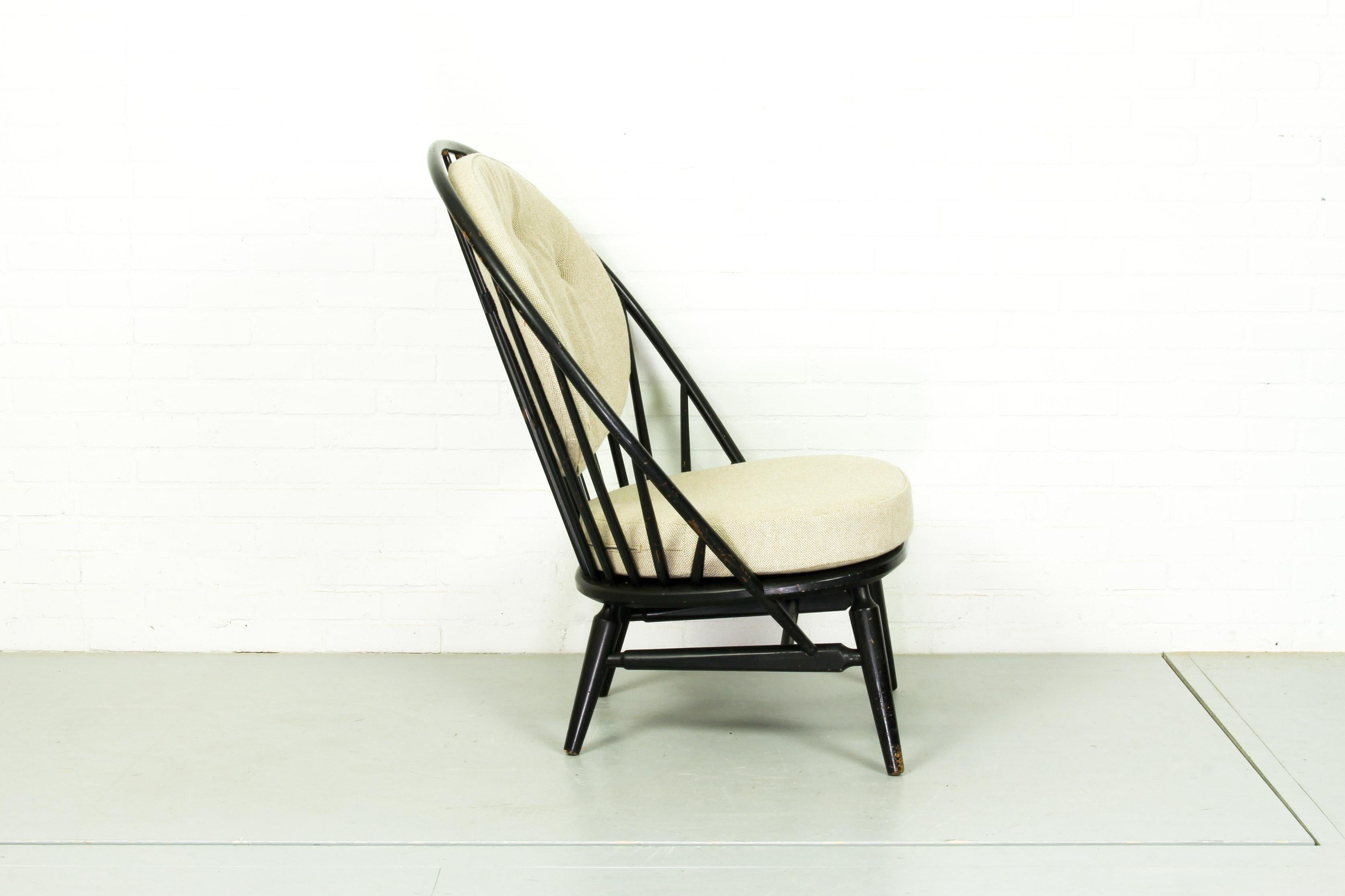 Mid-Century Modern Lounge Chair by Sven Engström & Gunnar Myrstrand for Nässjö Stolfabrik, 1960s For Sale