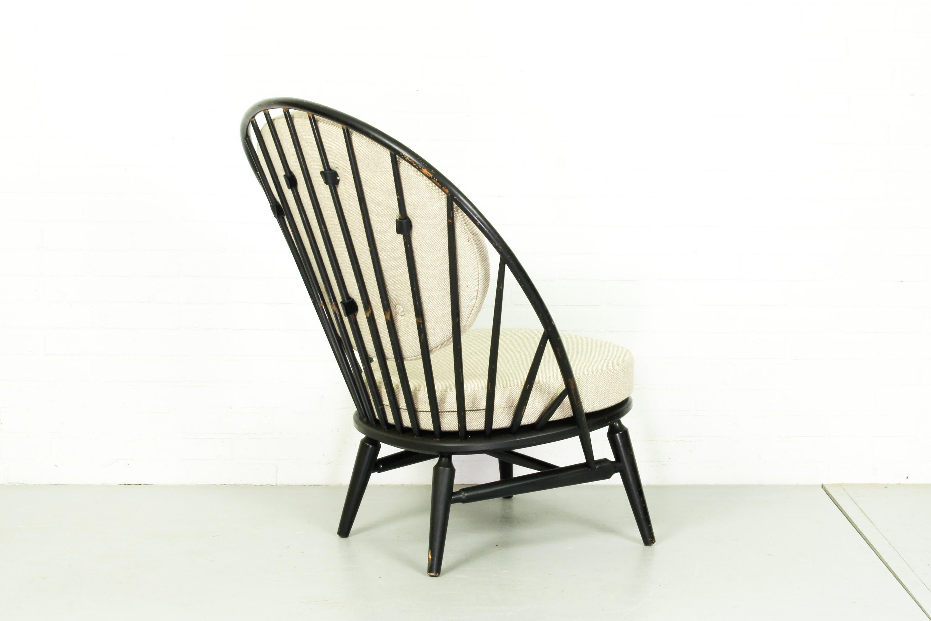 Lounge Chair by Sven Engström & Gunnar Myrstrand for Nässjö Stolfabrik, 1960s In Fair Condition For Sale In Appeltern, Gelderland