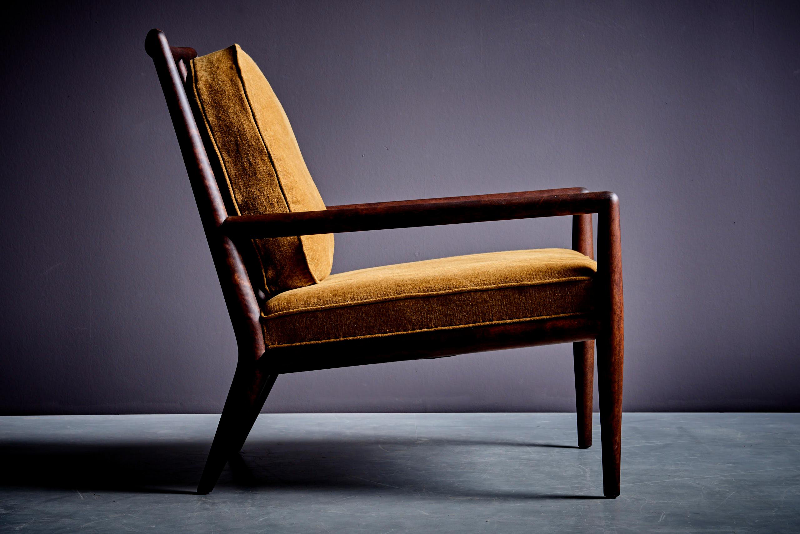 Mid-Century Modern Lounge chair, by T.H. Robsjohn-Gibbings for Widdicomb USA-1950s For Sale