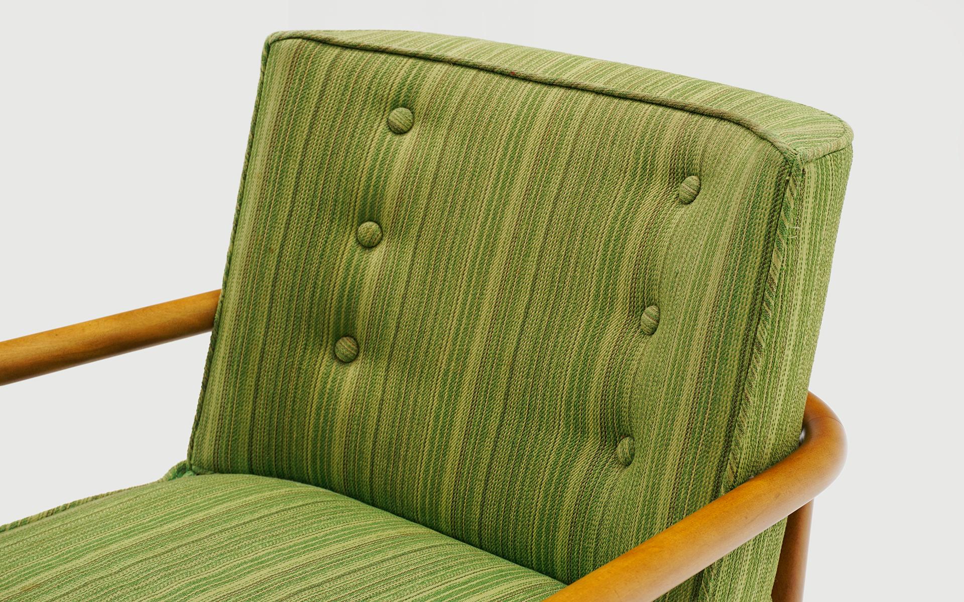 Mid-20th Century Lounge Chair by T.H. Robsjohn-Gibbings for Widdicomb, Wrap Around Frame