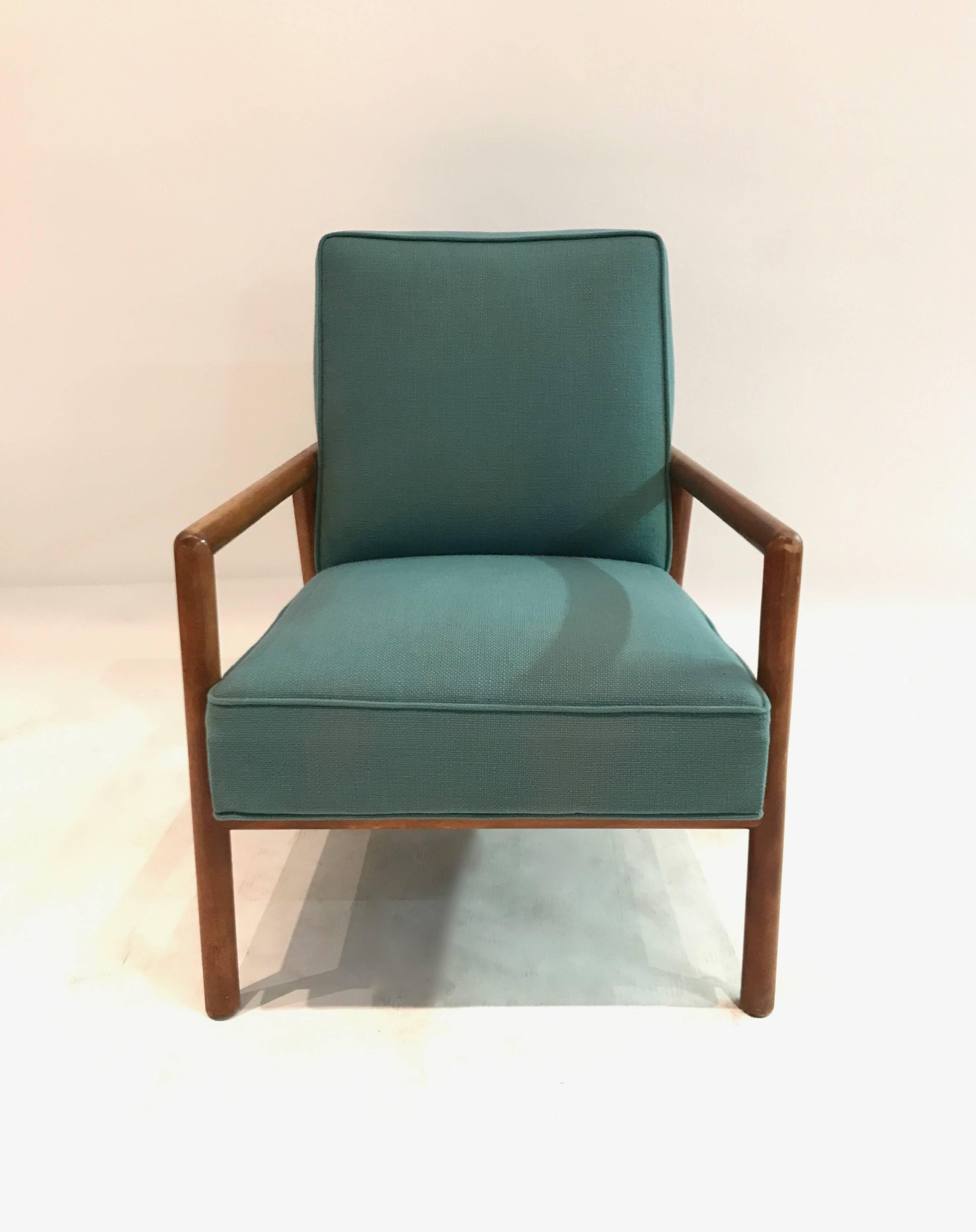 Lounge Chair by T.H. Robsjohn-Gibbings, USA Circa 1950 In Good Condition In Jersey City, NJ