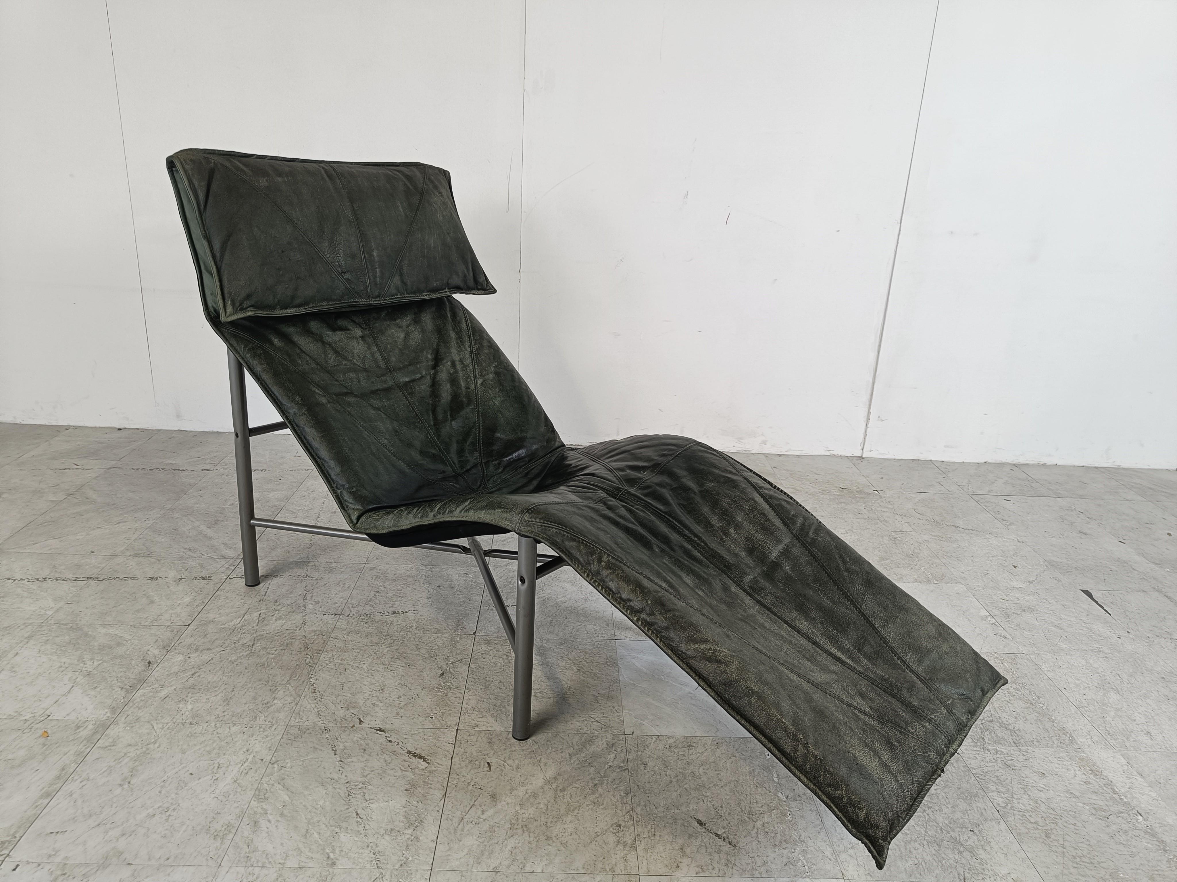 Métal Chaise longue de Tord Björklund pour Ikea, années 1980
