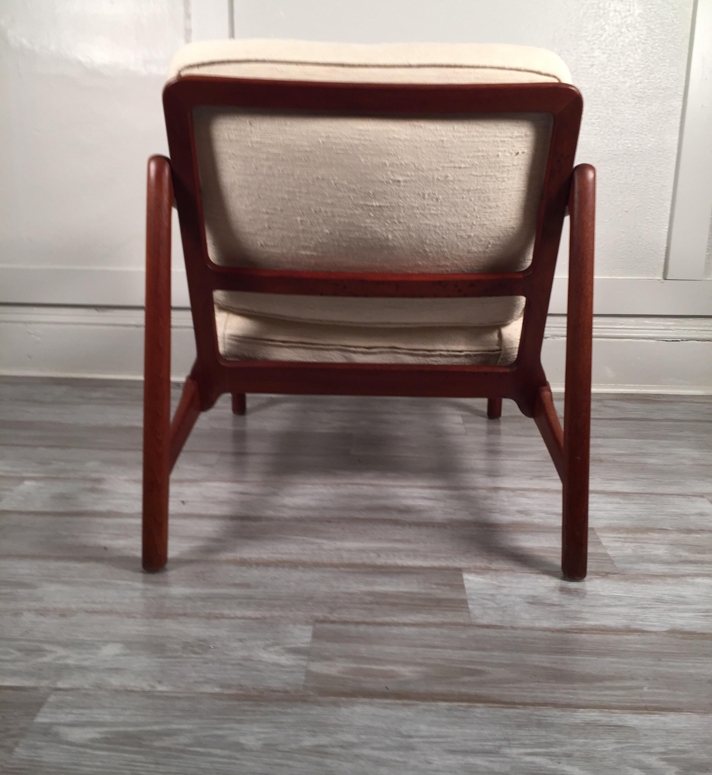 Lounge Chair by Tove and Edvard Kindt-Larsen In Good Condition In Lambertville, NJ