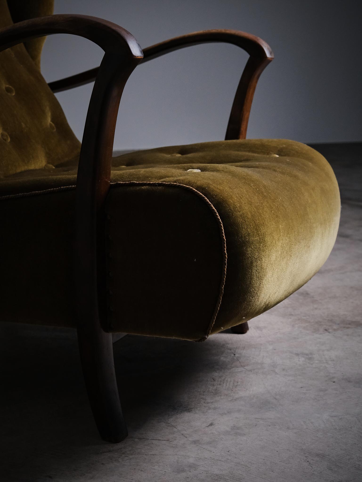 Chaise longue de designer Unknown, Suède, années 1960 en vente 4