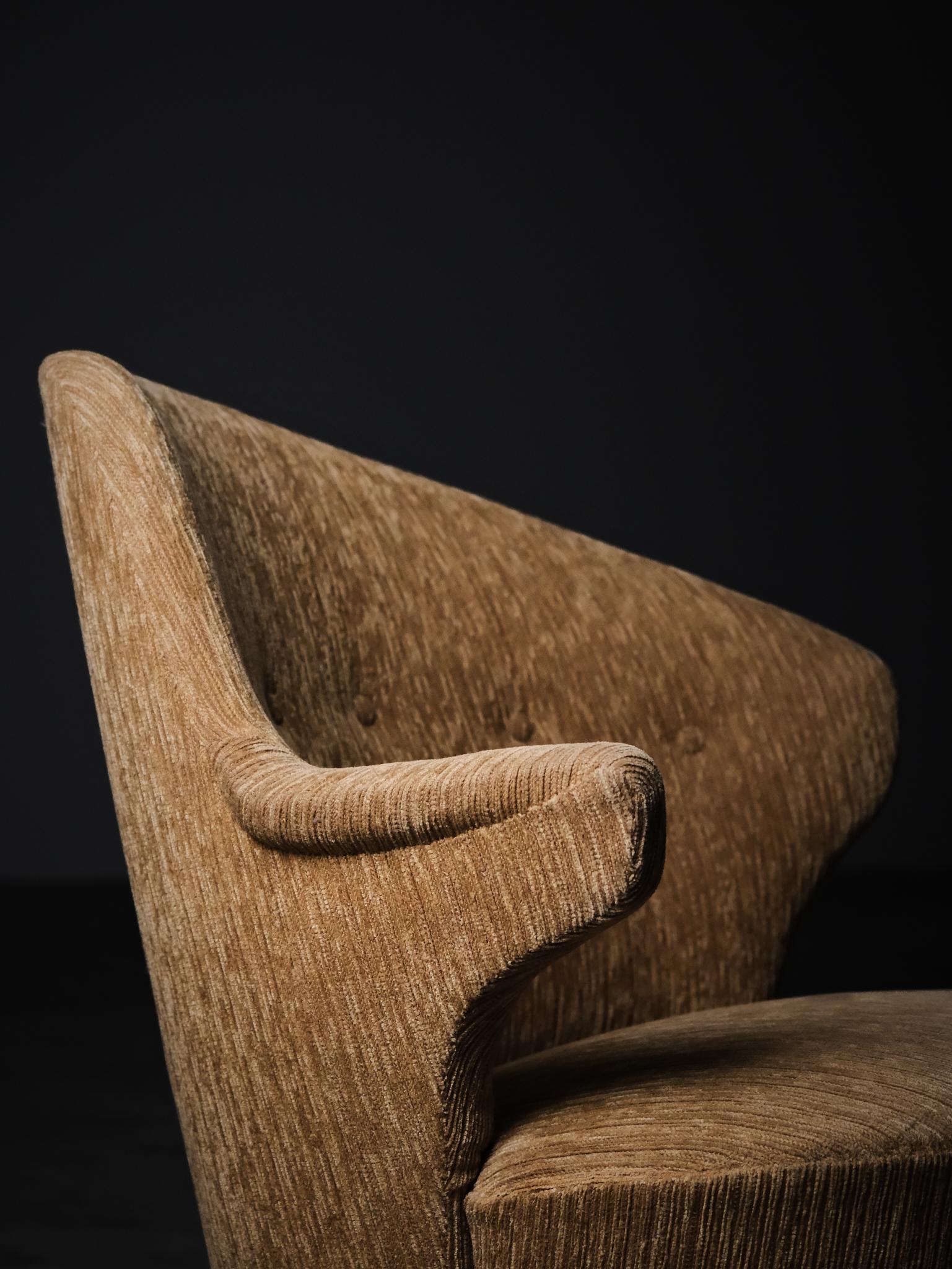 Chaise longue d'un designer inconnu, Suède, c.C. années 1950 en vente 2