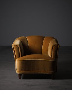 Lounge Chair by Unknown Designer, Sweden, Mid-20th Century