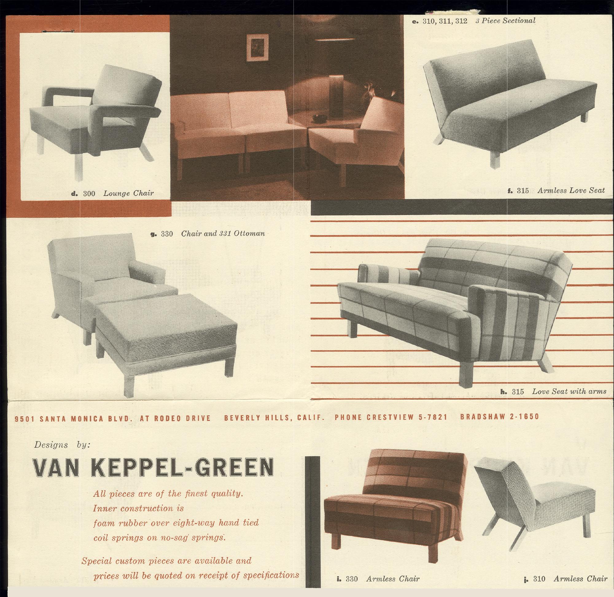 Wood Lounge Chair by Van Keppel Green of Beverly Hills, 1940s
