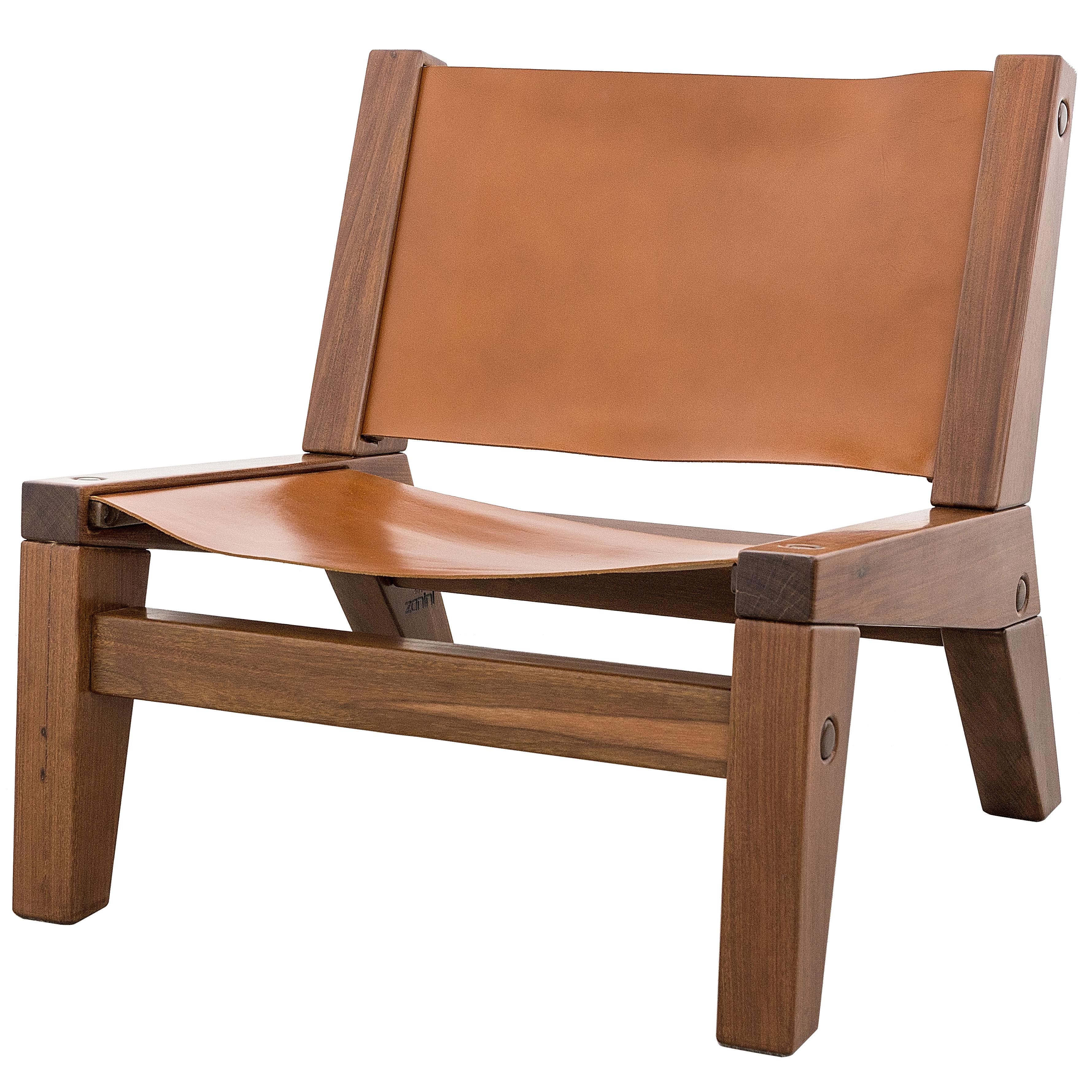 Lounge Chair by Zanini De Zanine, Brazilian Contemporary For Sale