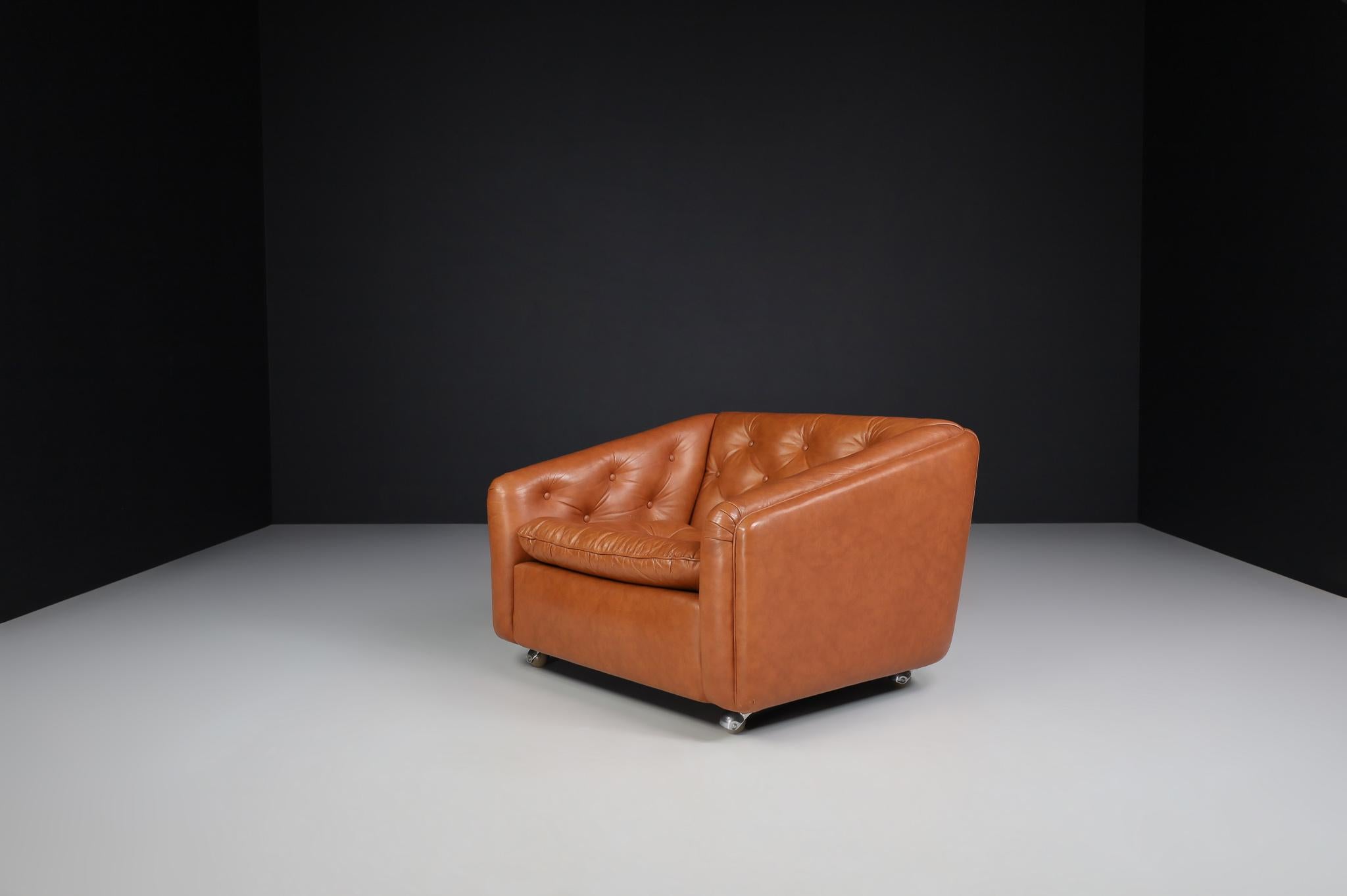Lounge Chair C610 by Geoffrey Harcourt for Artifort, Netherlands, 1969 In Good Condition For Sale In Almelo, NL
