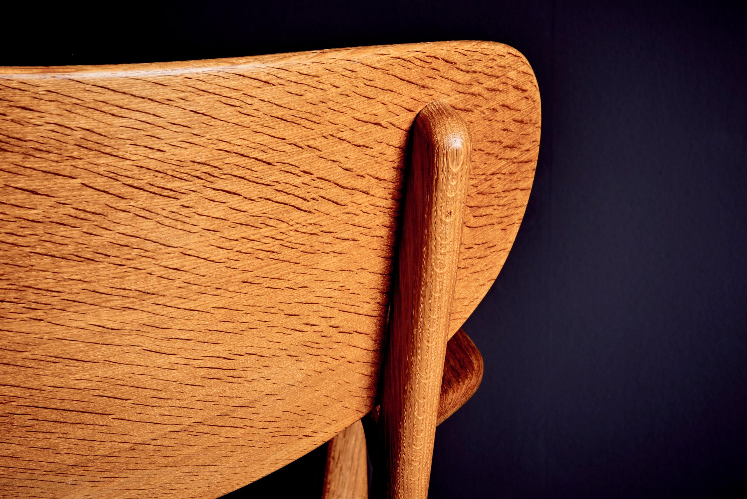 Chaise longue CH-22 par Hans Wegner pour Carl Hansen & Son en vente 1