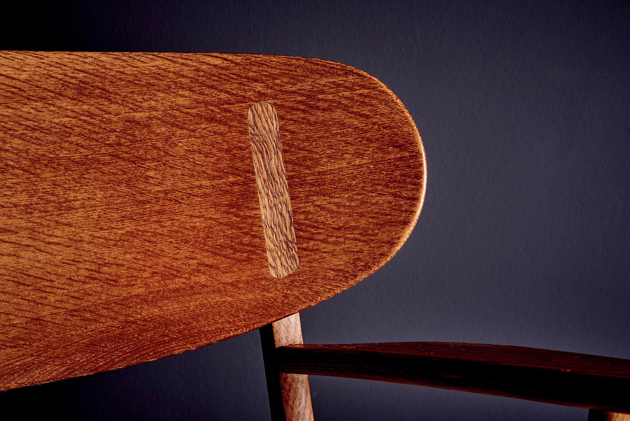 Chaise longue CH-22 par Hans Wegner pour Carl Hansen & Son en vente 2