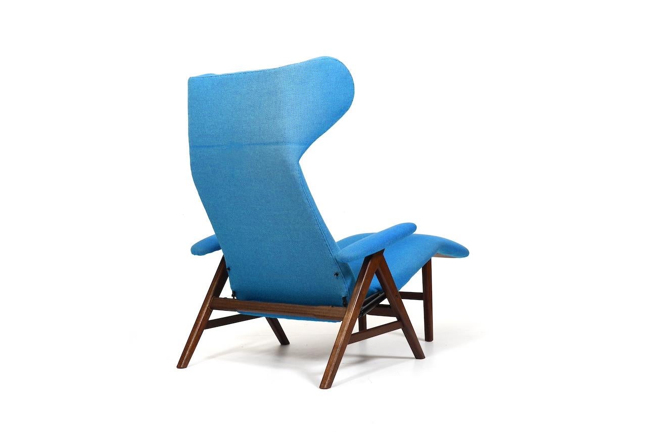 Lounge Chair / Chaiselongue by Henry W. Klein for Bramin 1950s For Sale 8