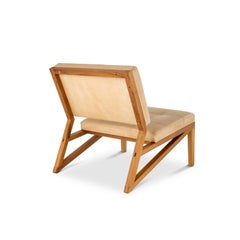 Lounge Chair Cim Made of Tropical Hardwood in Brazilian Contemporary Design