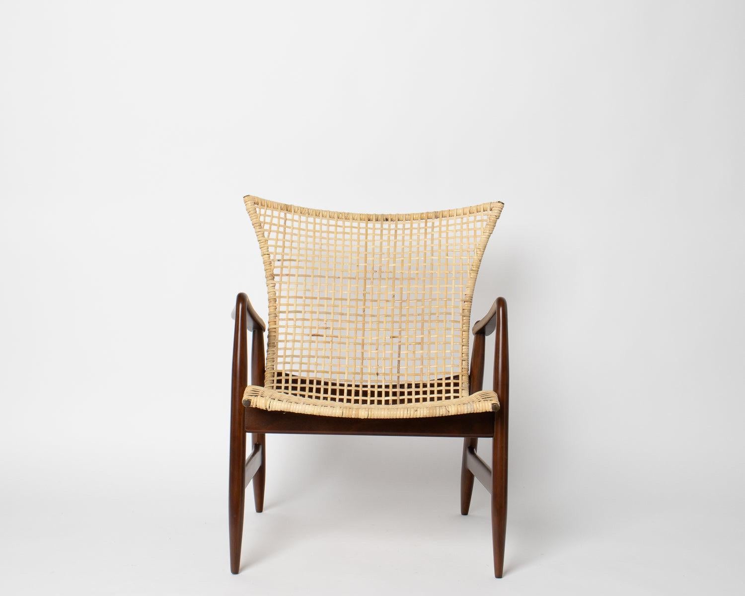 Lounge Chair entworfen von Ib Kofod-Larsen . im Zustand „Hervorragend“ im Angebot in San Diego, CA