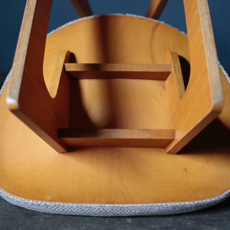 Mid-Century Modern Lounge Chair Designed by Junzo Sakakura Manufactured by Tendo Mokko in Japan