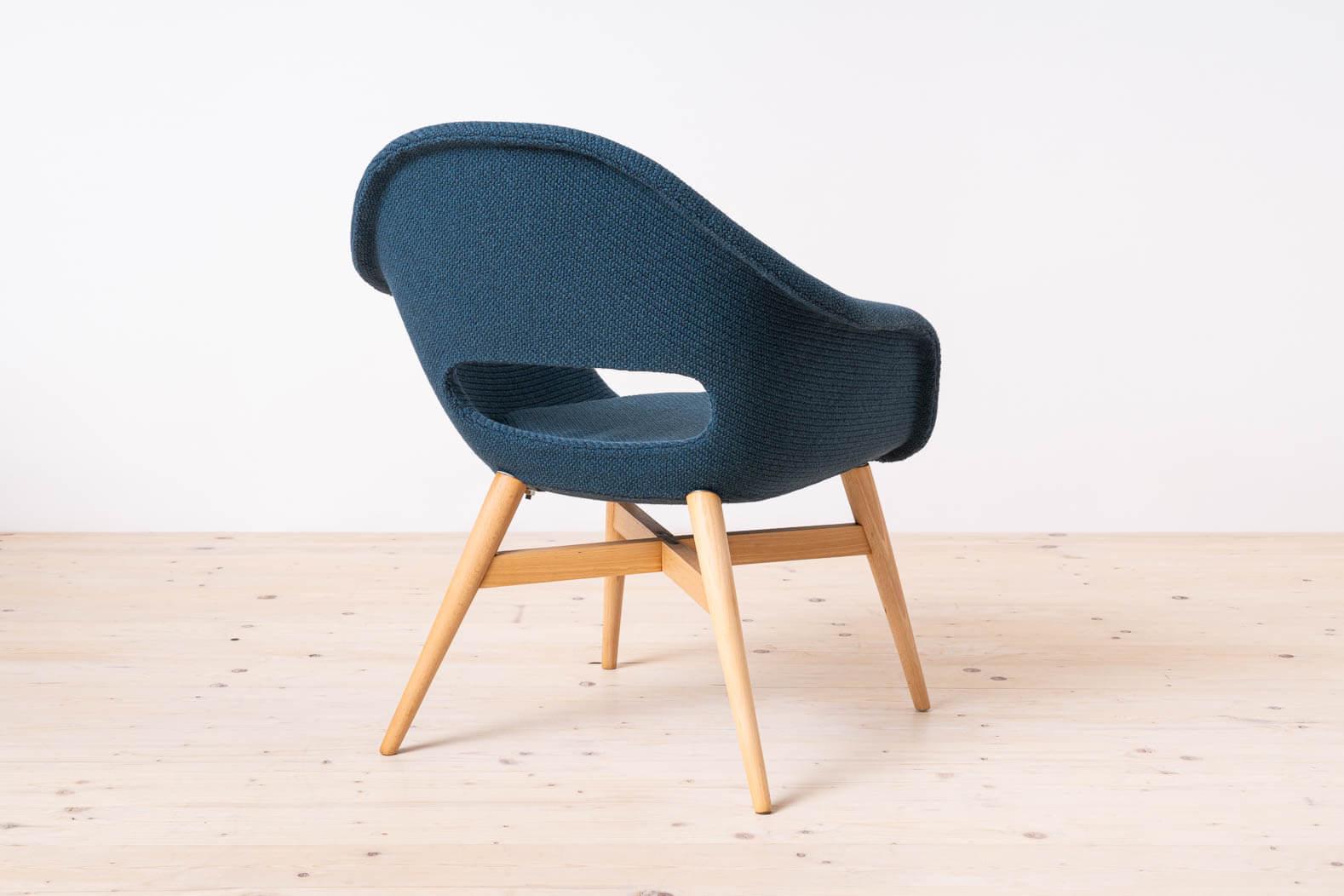 Mid-20th Century Lounge Chair Designed by Miroslav Navrátil, 1950s, Czech Republic