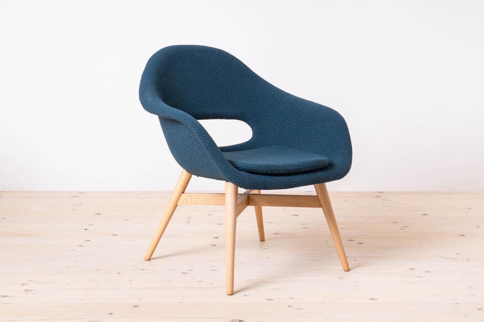 Milieu du XXe siècle Chaise longue Am designs by Miroslav Navrátil, 1950s, Czech Republic en vente