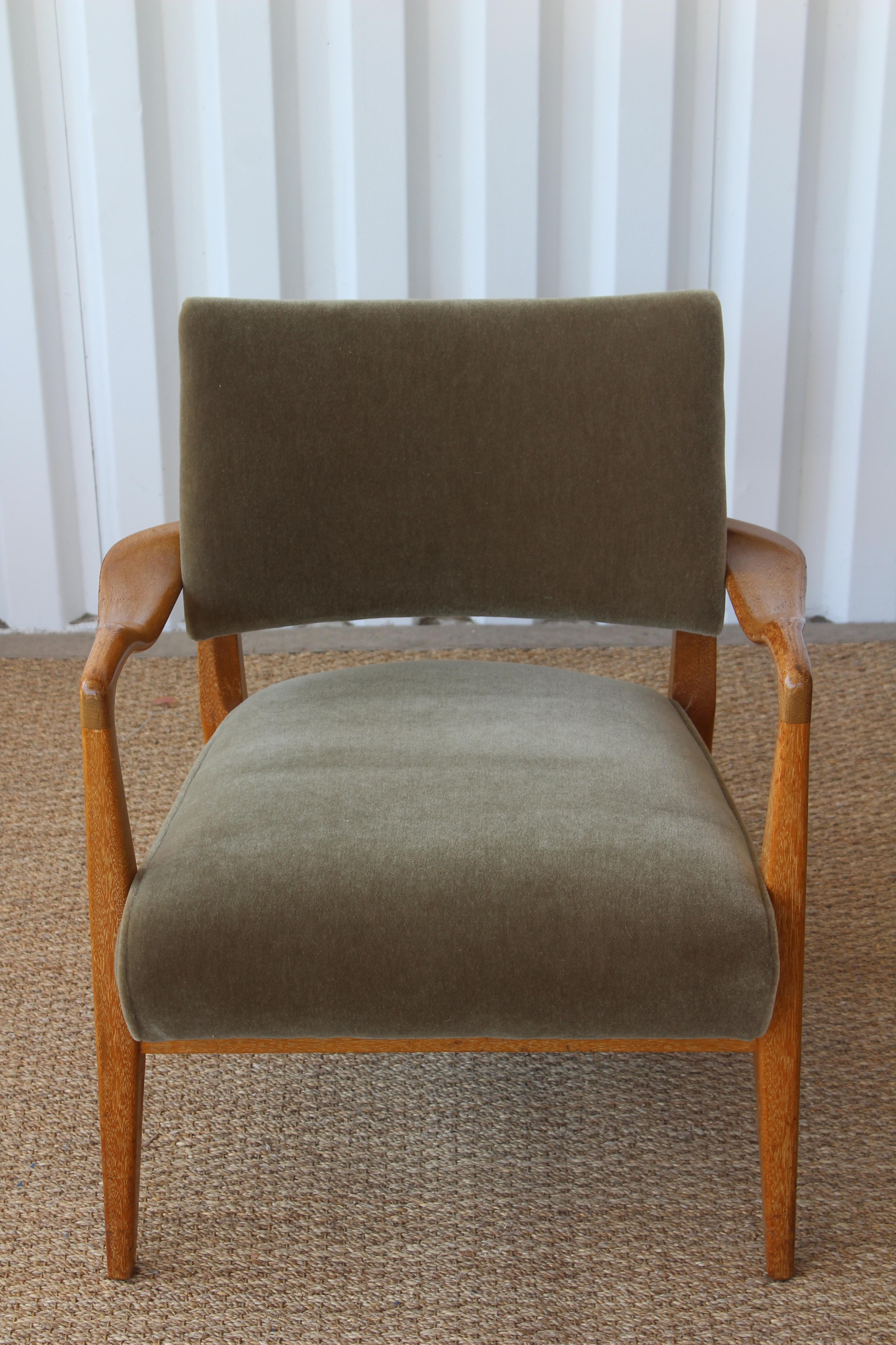 Mid-Century Modern Lounge Chair Designed by Paul Laszlo for Brown Saltman, U.S.A, 1950s