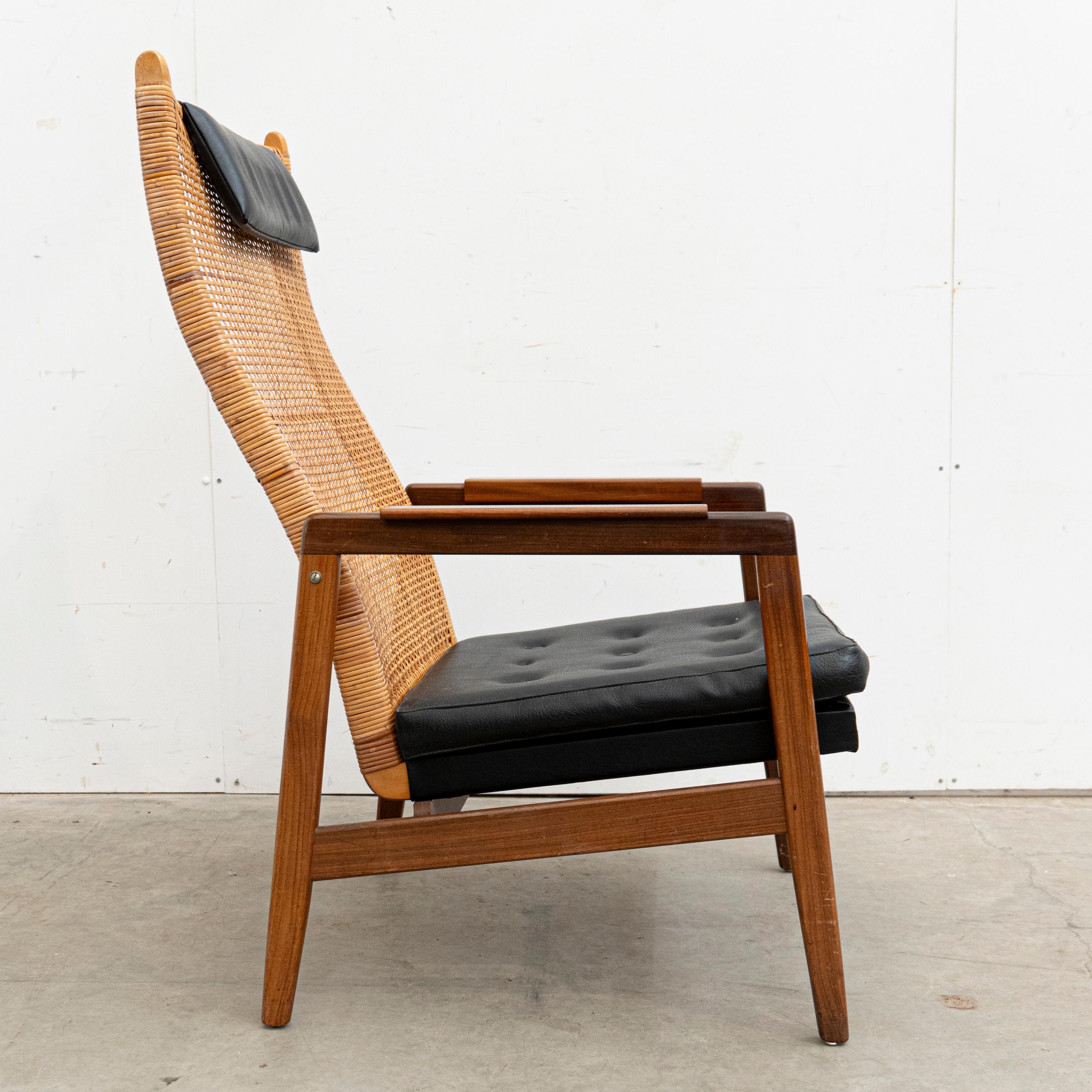 Lounge Chair door P. Muntendam voor Gebroeders Jonkers, 1960s In Good Condition For Sale In AMSTELVEEN, NL