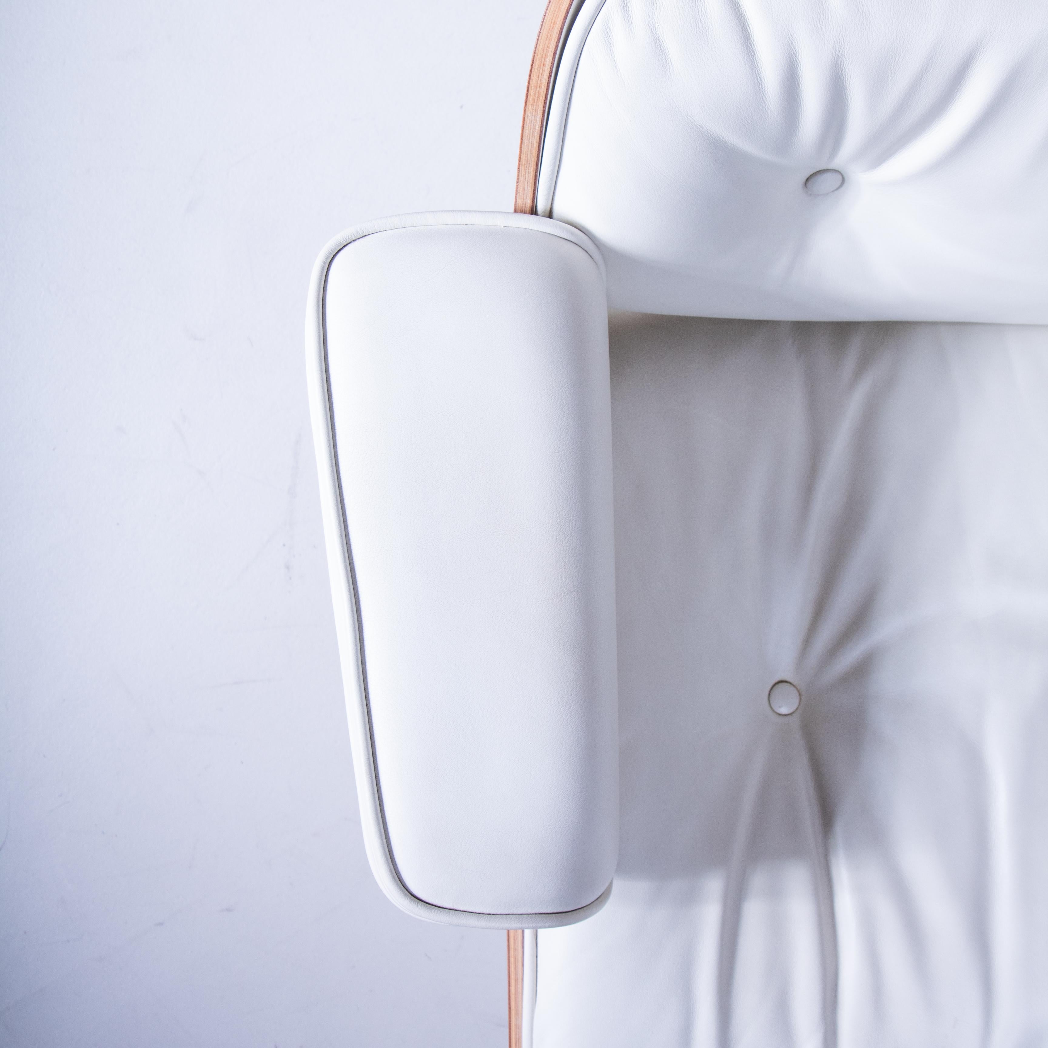 Chaise longue et pouf, Charles et Ray Eames, prod. Vitra, 1950 en vente 10