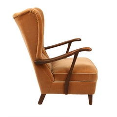 Lounge chair ear-patch model mid 20th century