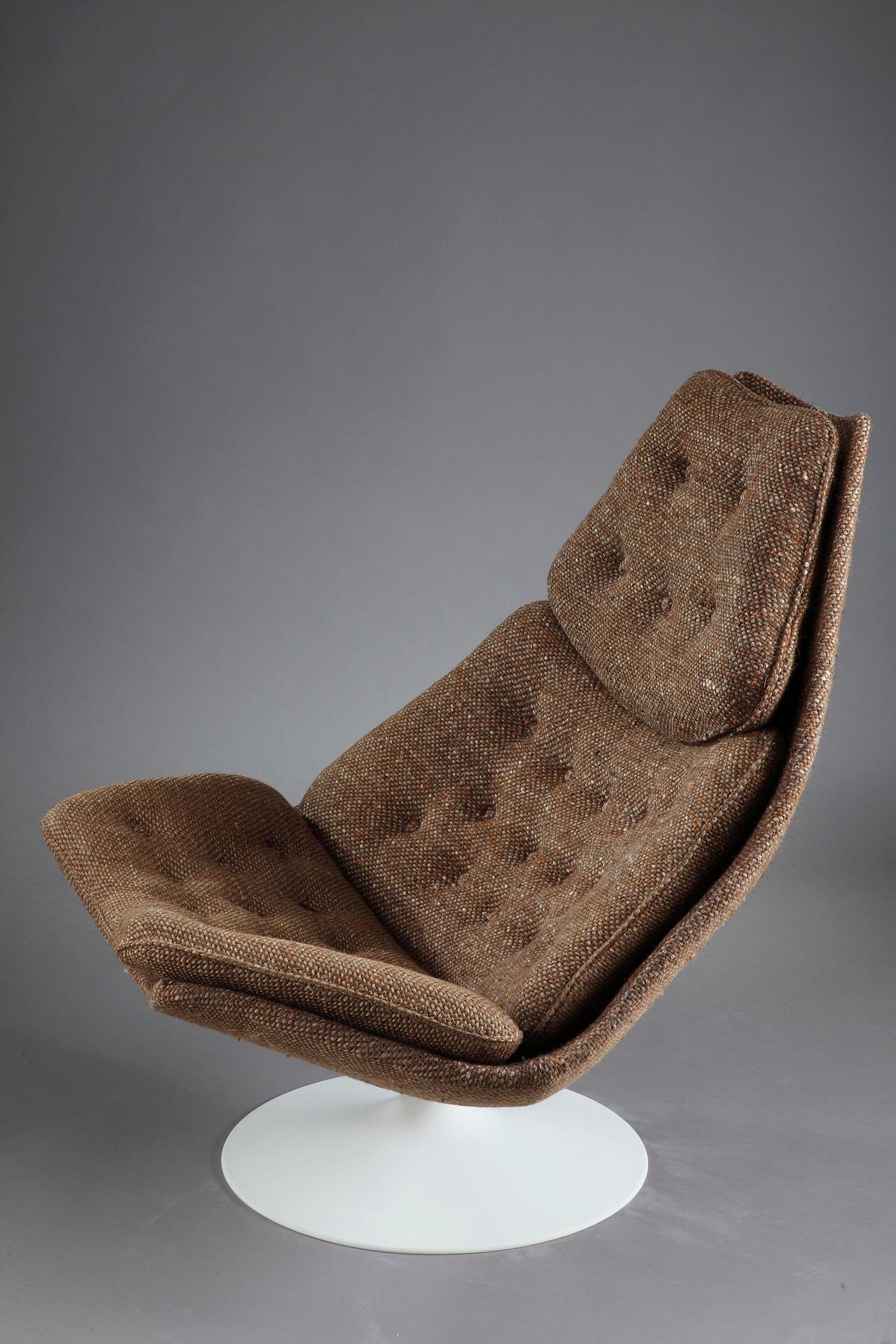 Lounge Chair F588 with Ottoman by Geoffrey Harcourt for Artifort 5