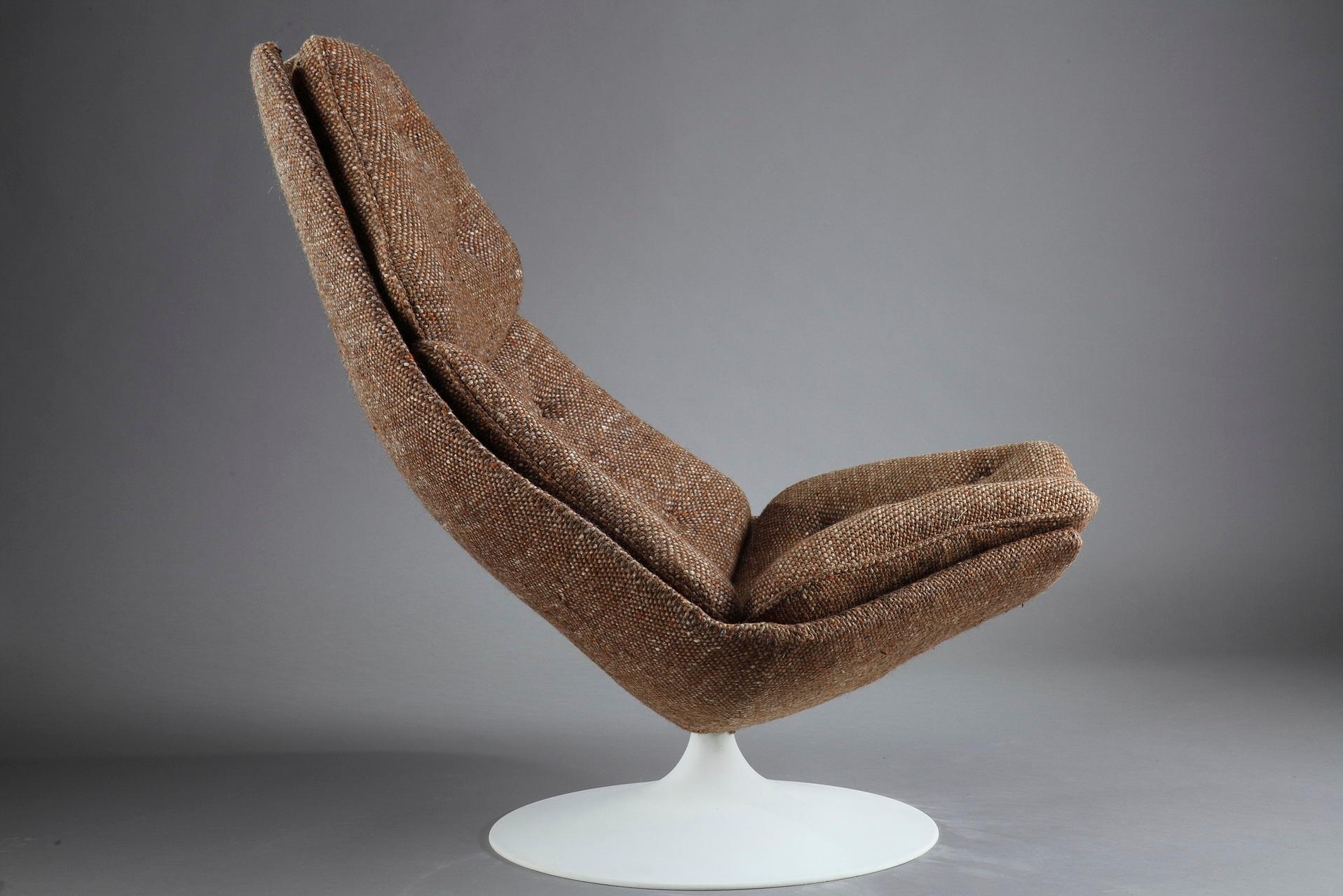 Lounge Chair F588 with Ottoman by Geoffrey Harcourt for Artifort 2