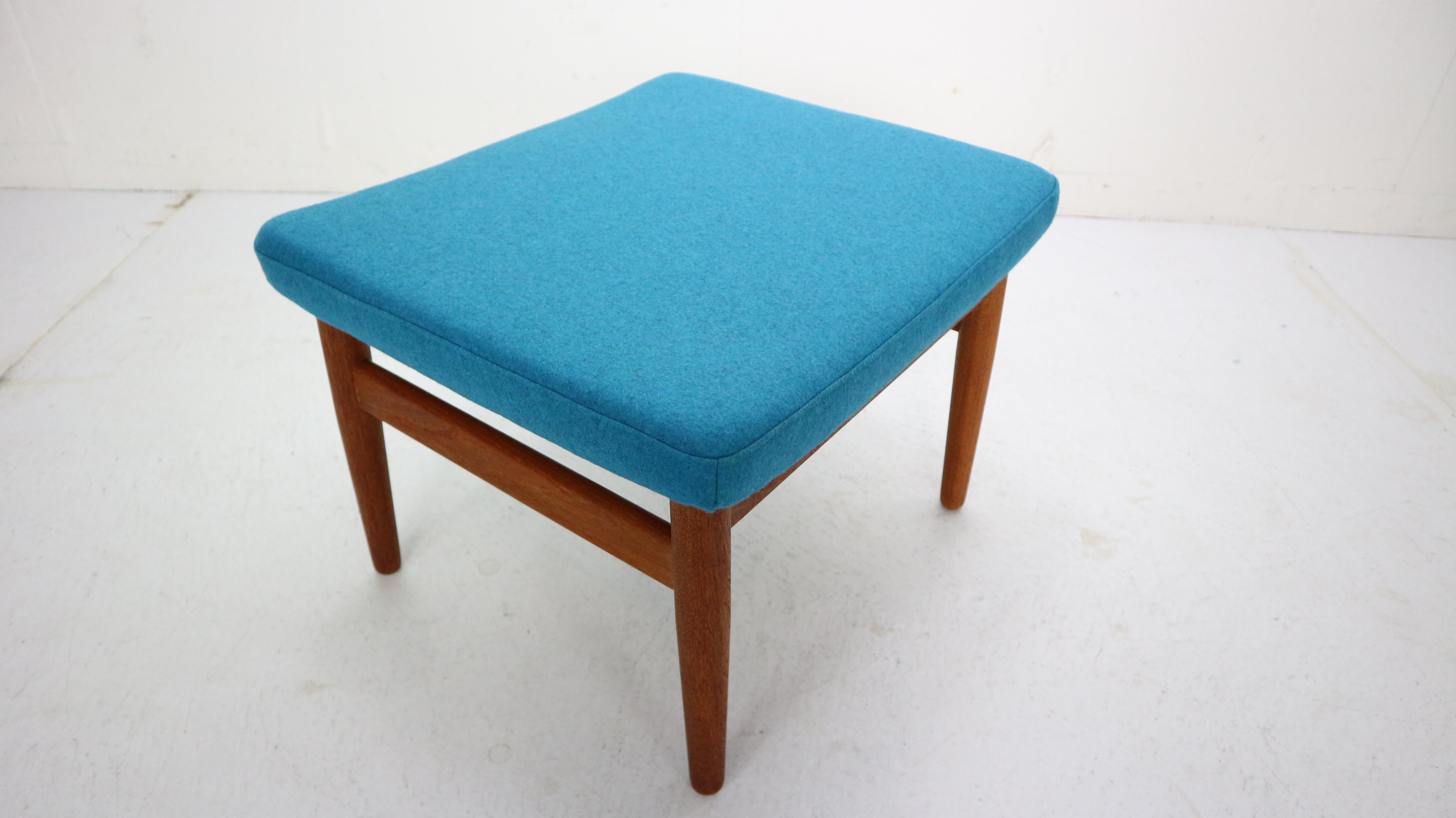 Lounge Chair FD-164 with Ottoman by Arne Vodder for France & Son, Denmark, 1960s 9