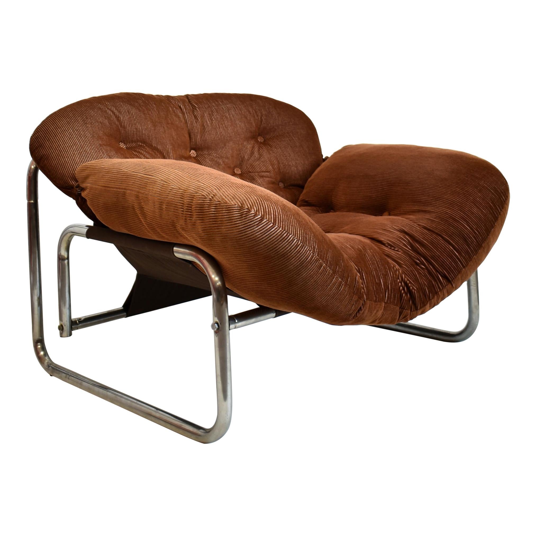 Lounge Chair from Swed Form, 1970s, Attributed to Johan Bertil Häggström
