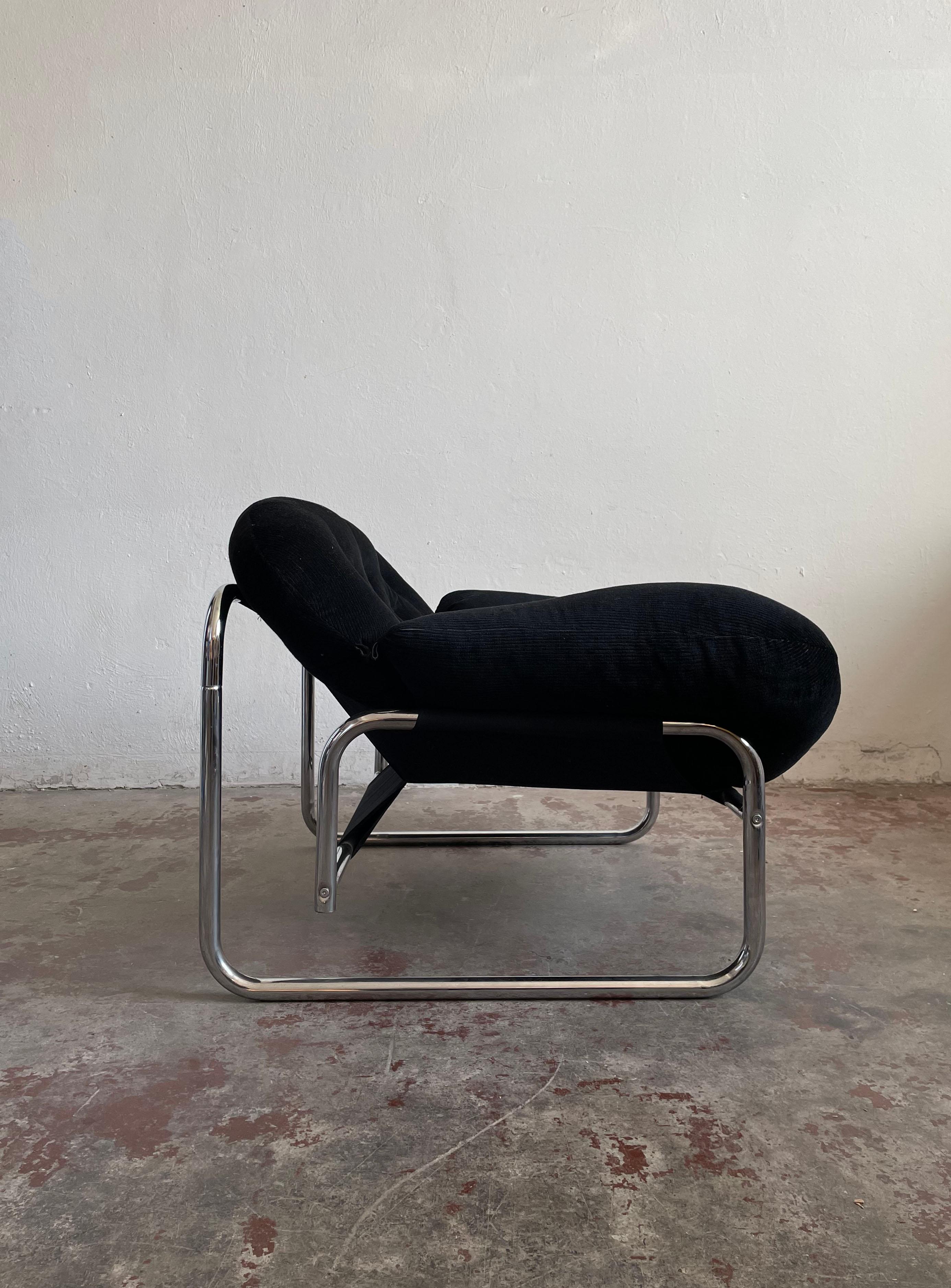 Mid-Century Modern Lounge Chair from Swed Form, Sweden 1970s, Designed by Johan Bertil Häggström
