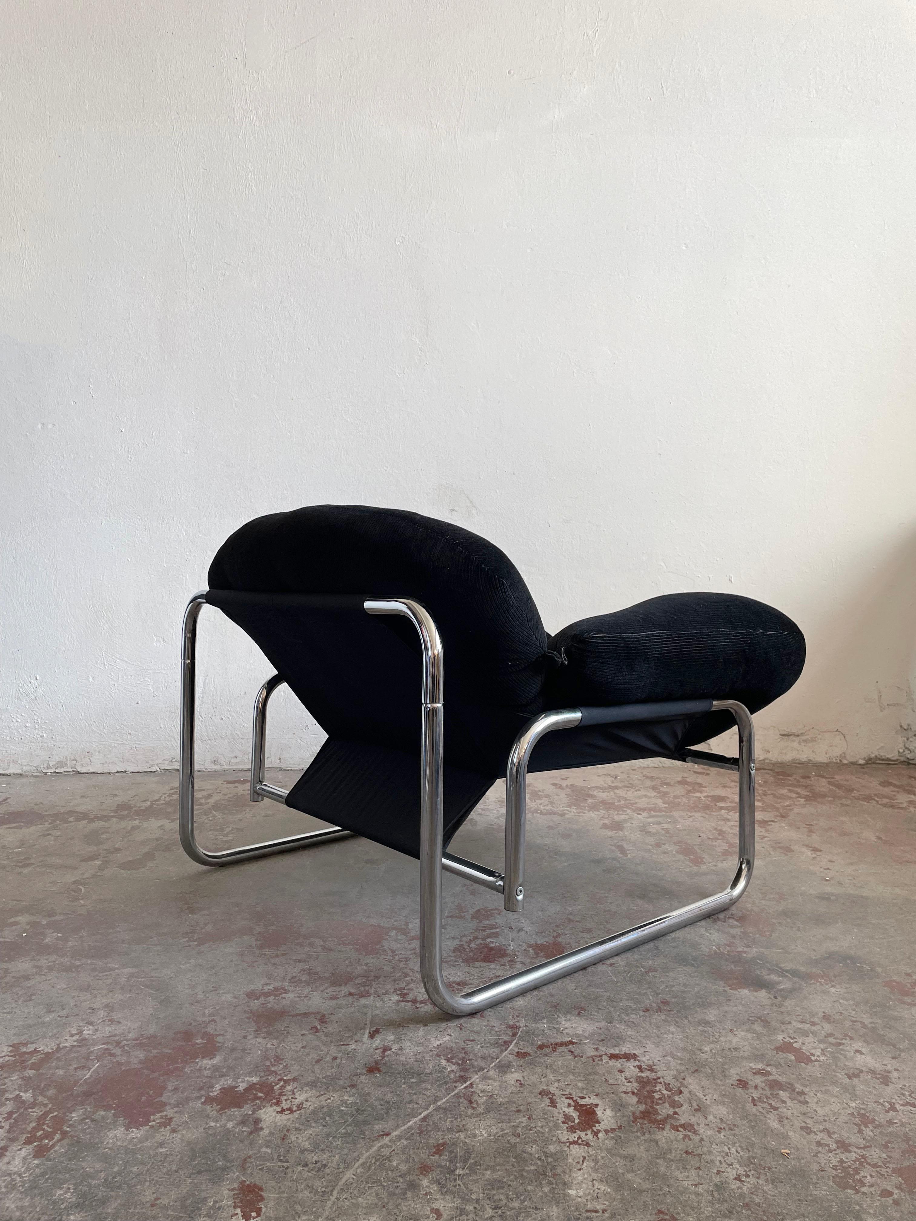 Lounge Chair from Swed Form, Sweden 1970s, Designed by Johan Bertil Häggström In Good Condition In Zagreb, HR