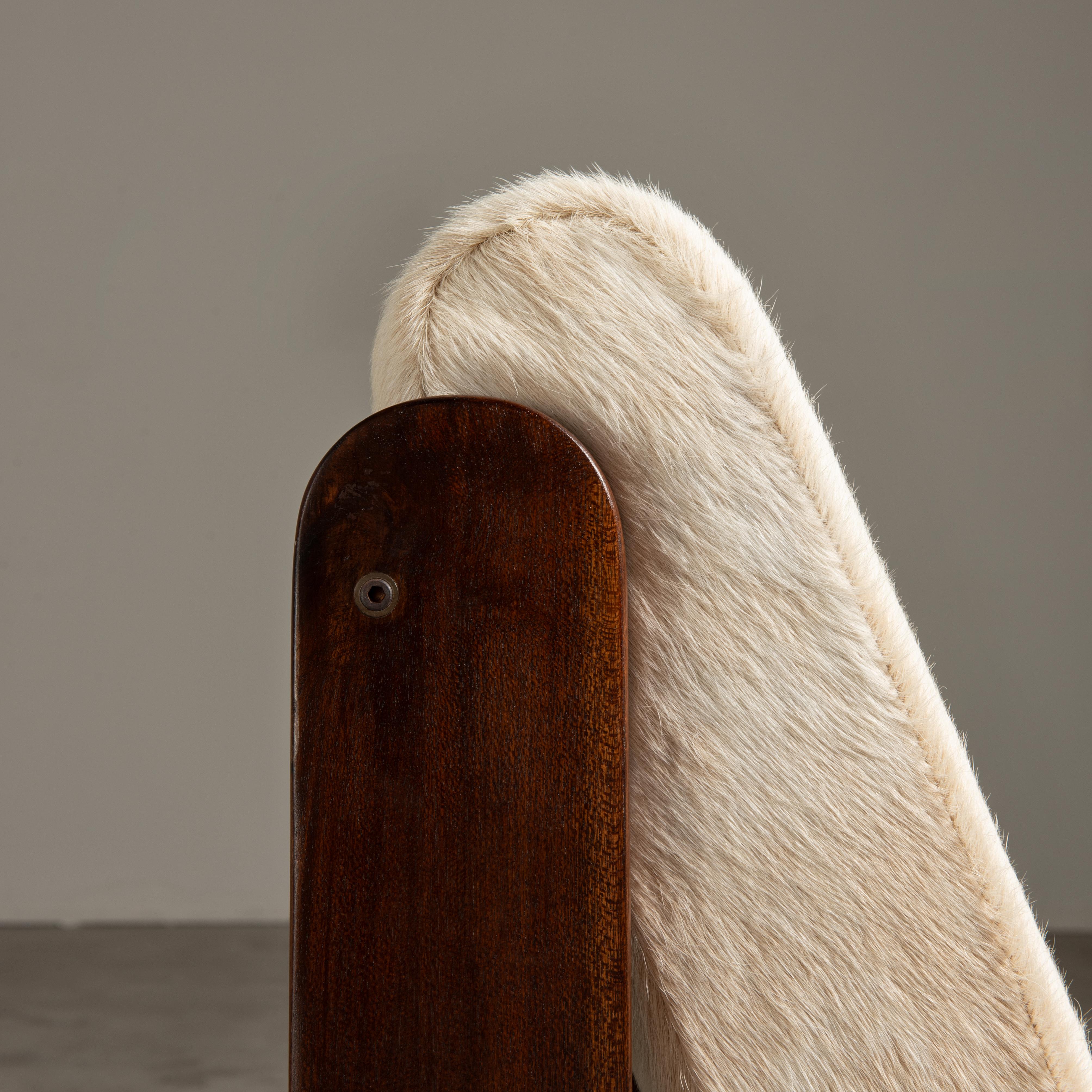 Structural Lounge Chair, by Geraldo de Barros, Brazilian Mid-Century Modern For Sale 3