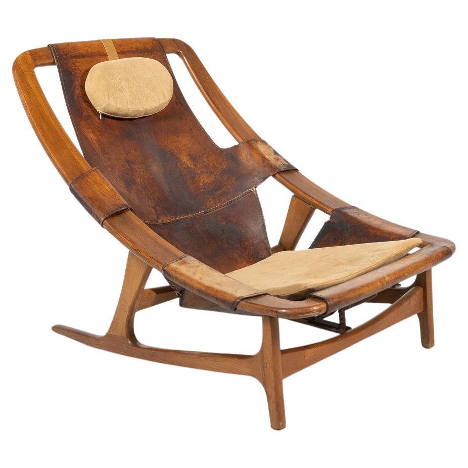 Lounge Chair Holmenkollen by Arne Tidemand Ruud, Norway, 1960s