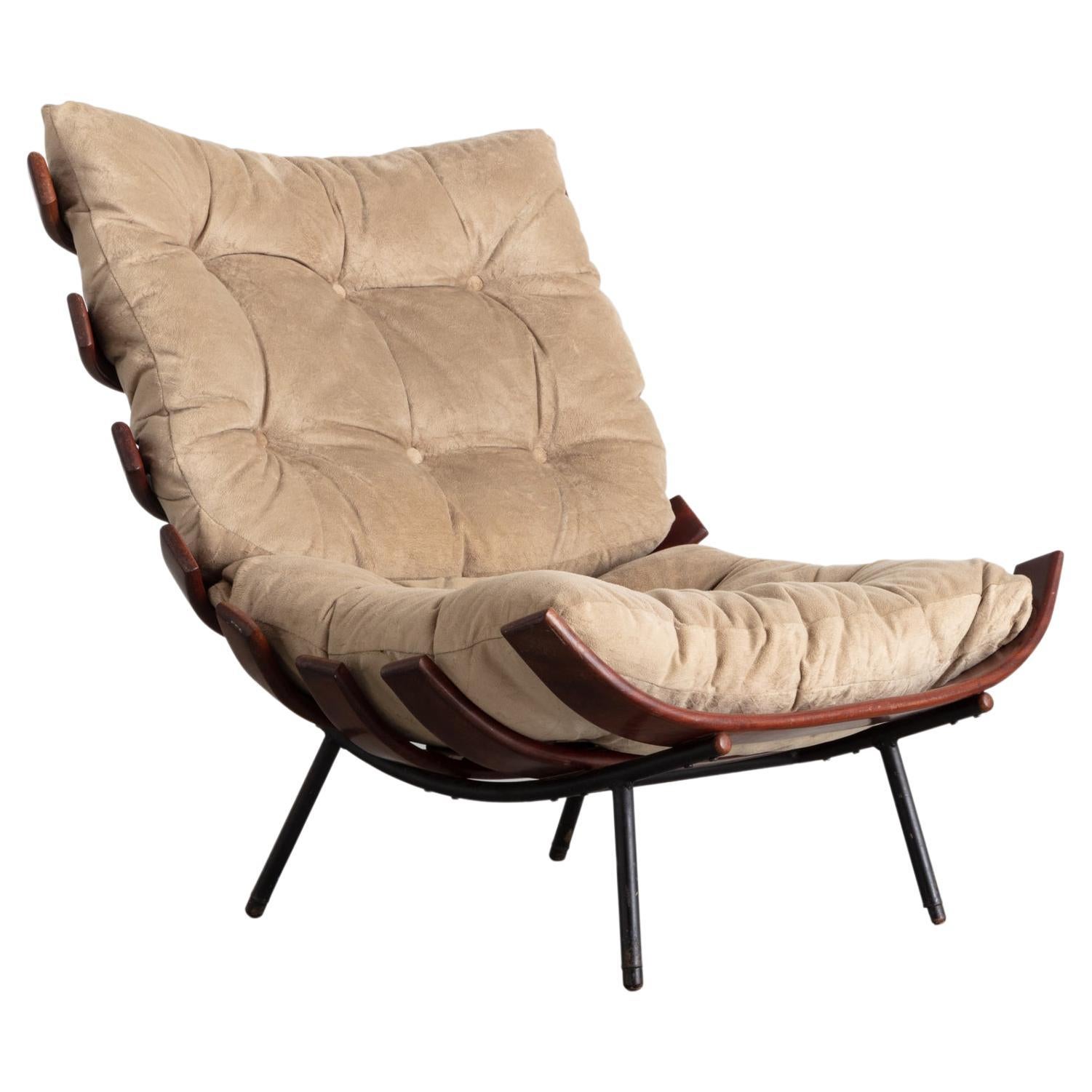 "Costela" lounge chair by Martin Eisler for Forma For Sale
