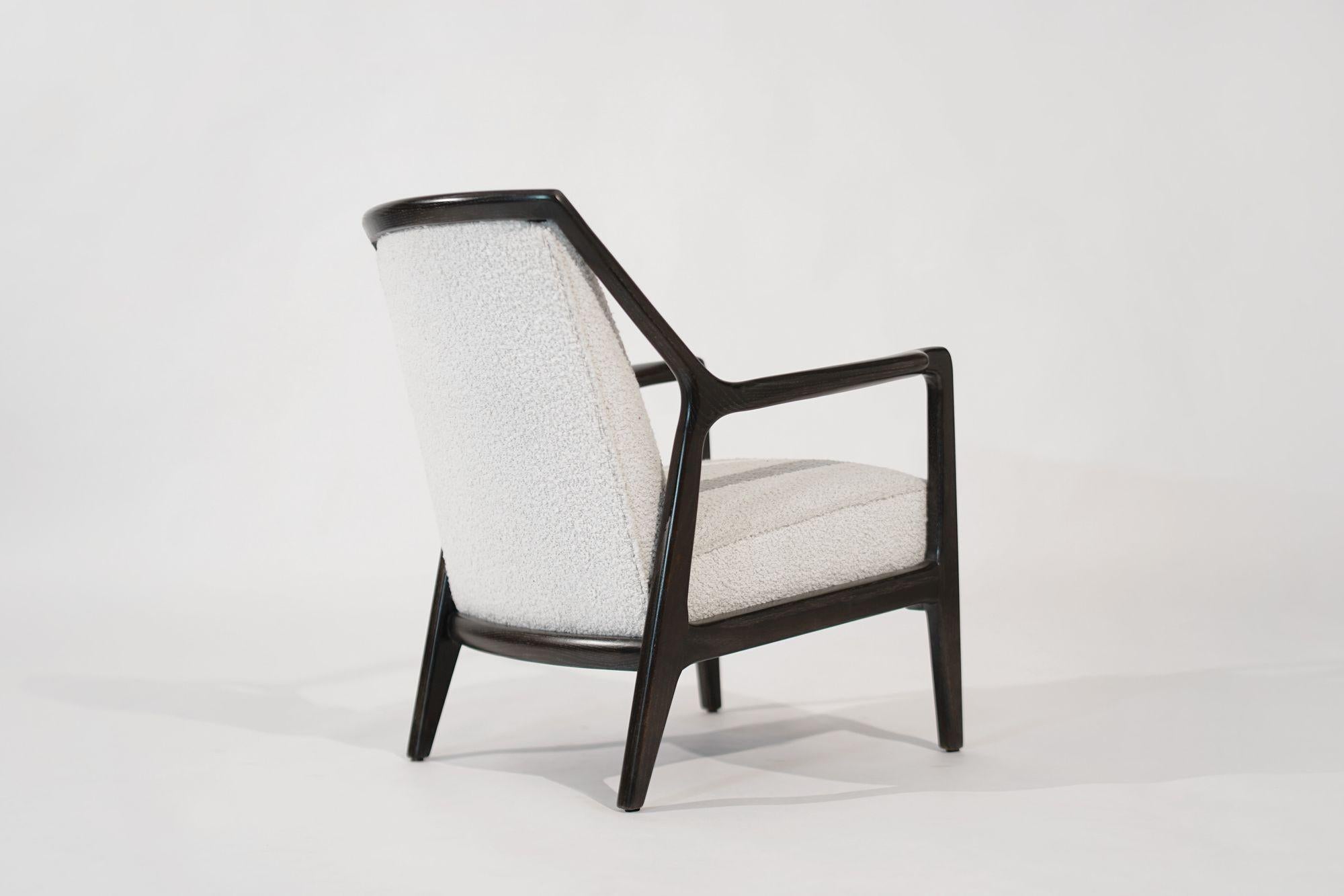 Lounge Chair in Limed Oak by Jack Van Der Molen, C. 1950s In Excellent Condition For Sale In Westport, CT