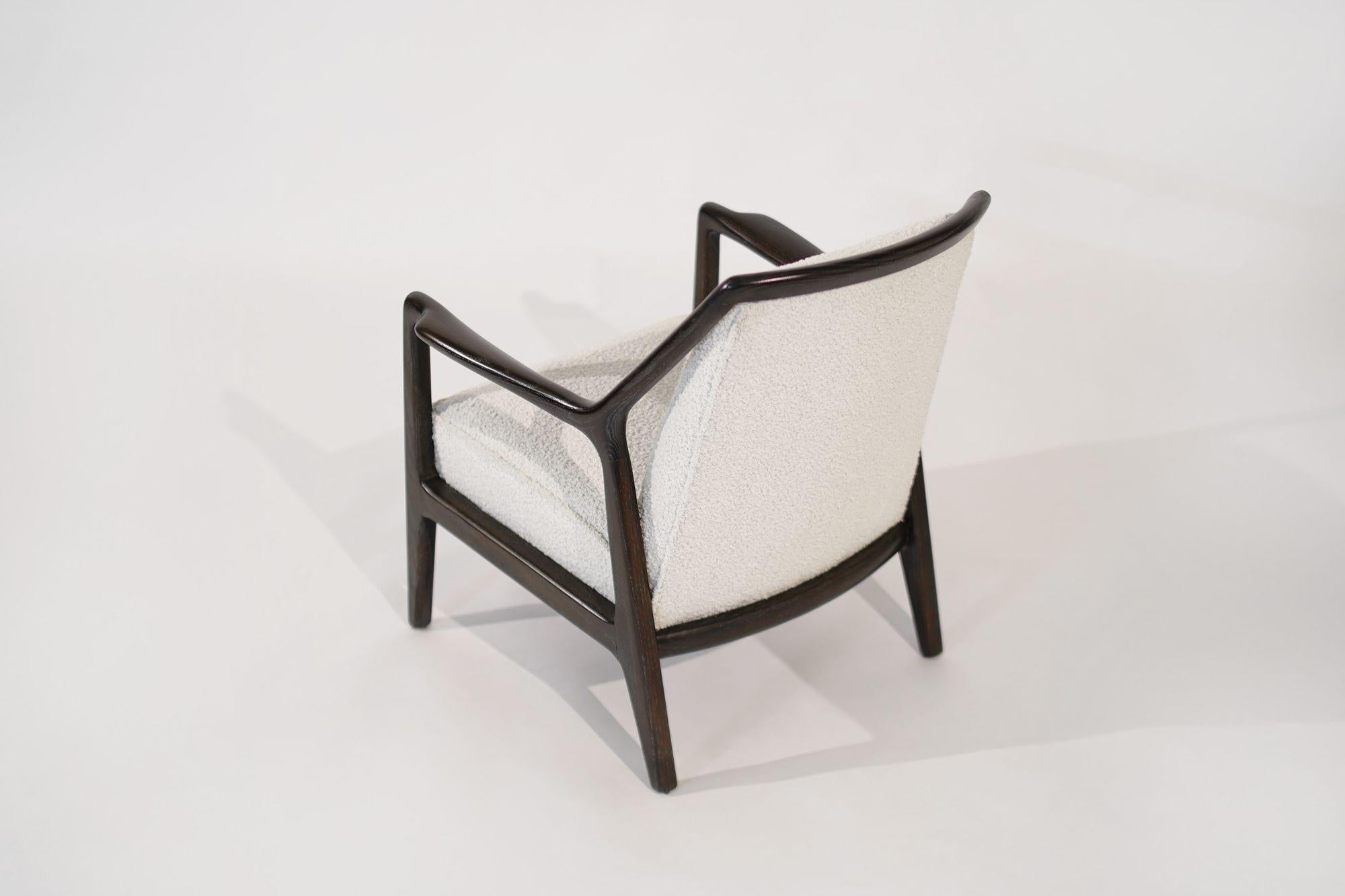 20th Century Lounge Chair in Limed Oak by Jack Van Der Molen, C. 1950s For Sale