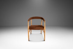 Silla de salón de arce a la manera de Lawrence Peabody / Thonet, EE.UU., c. 1950