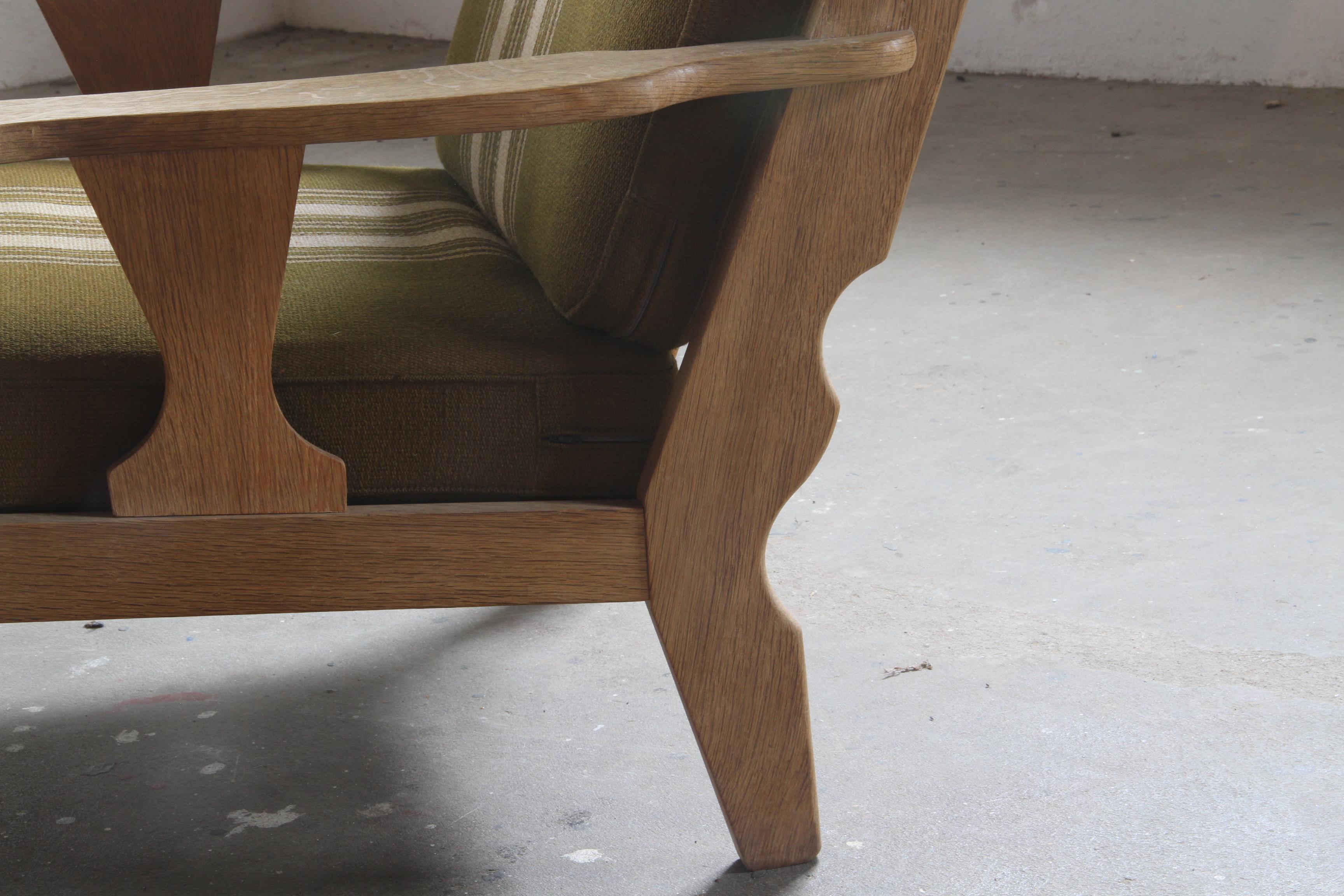 Chaise longue en Oak attribuée à Henning Kjærnulf en vente 2