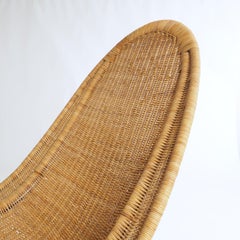 Lounge Chair in Rattan "Stora Kraal" by Kerstin Hörlin-Holmquist for NK, Sweden