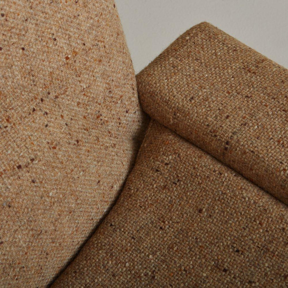 Lounge Chair in Taupe Tweed by Matteo Grassi, Italy 1990s, 2 Available 3