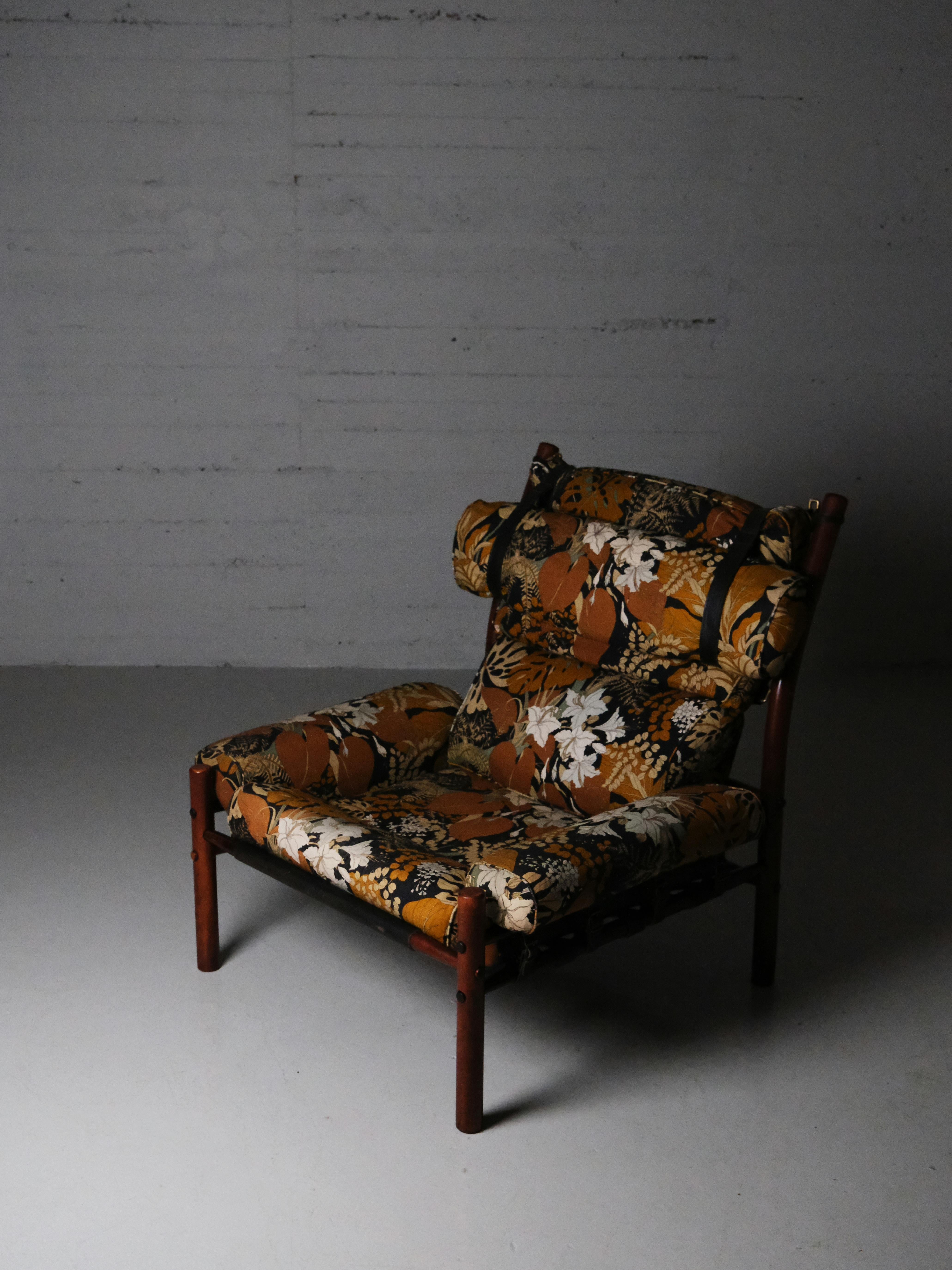 Lounge chair 'Inca' by Arne Norell, Sweden, 1970s For Sale 5