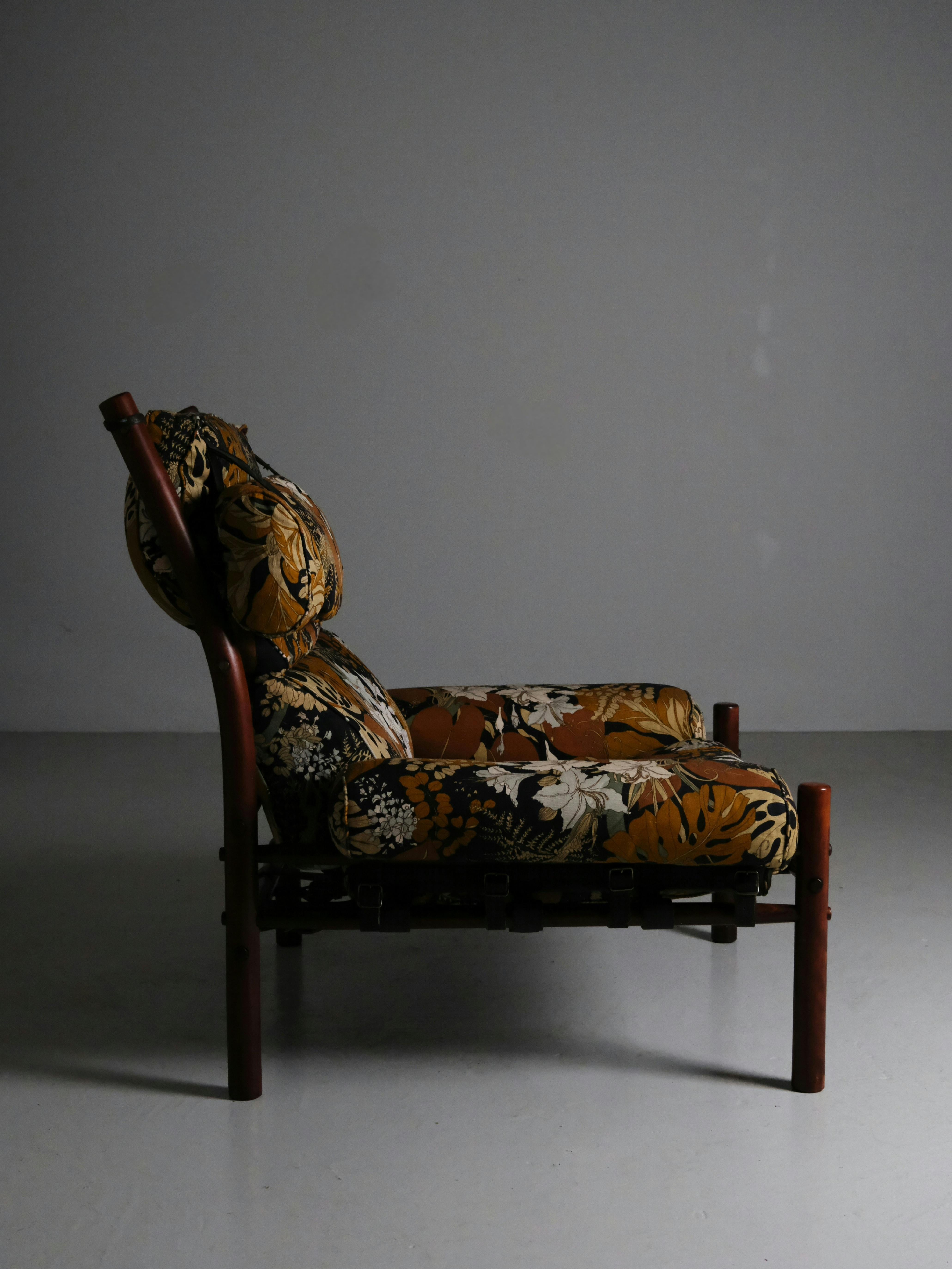 Scandinavian Modern Lounge chair 'Inca' by Arne Norell, Sweden, 1970s For Sale