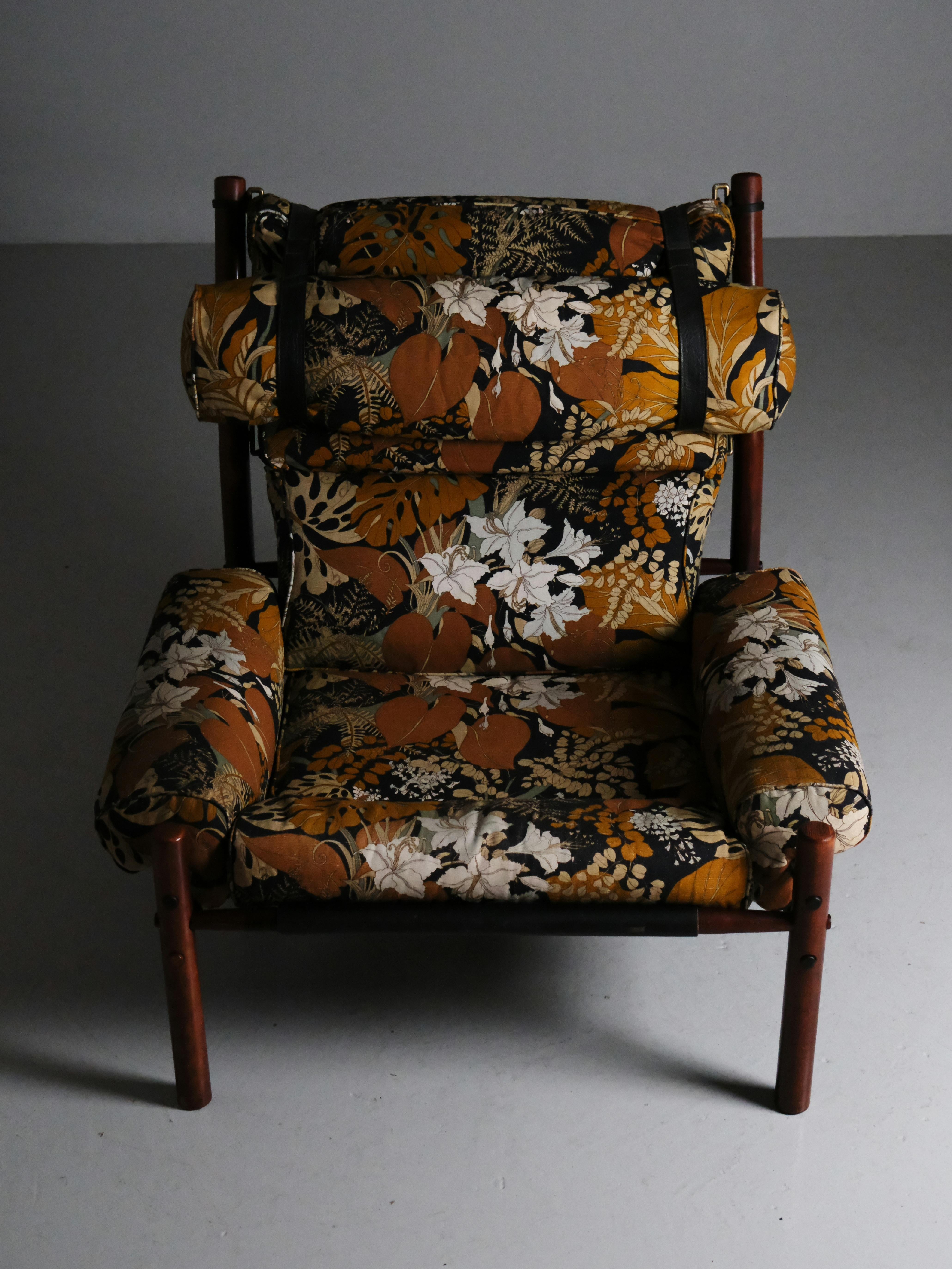 Lounge chair 'Inca' by Arne Norell, Sweden, 1970s In Good Condition For Sale In Eskilstuna, SE