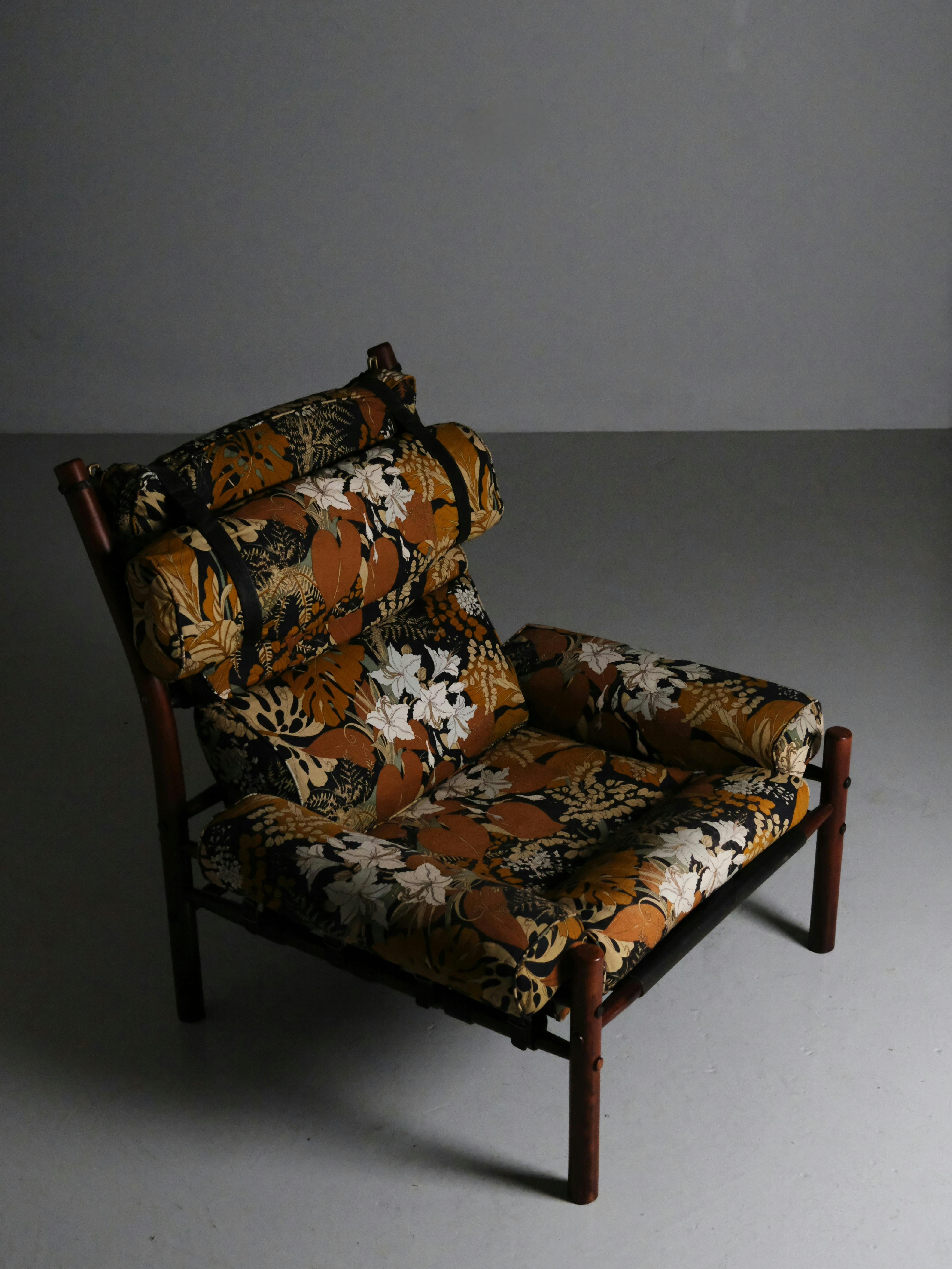 20th Century Lounge chair 'Inca' by Arne Norell, Sweden, 1970s For Sale