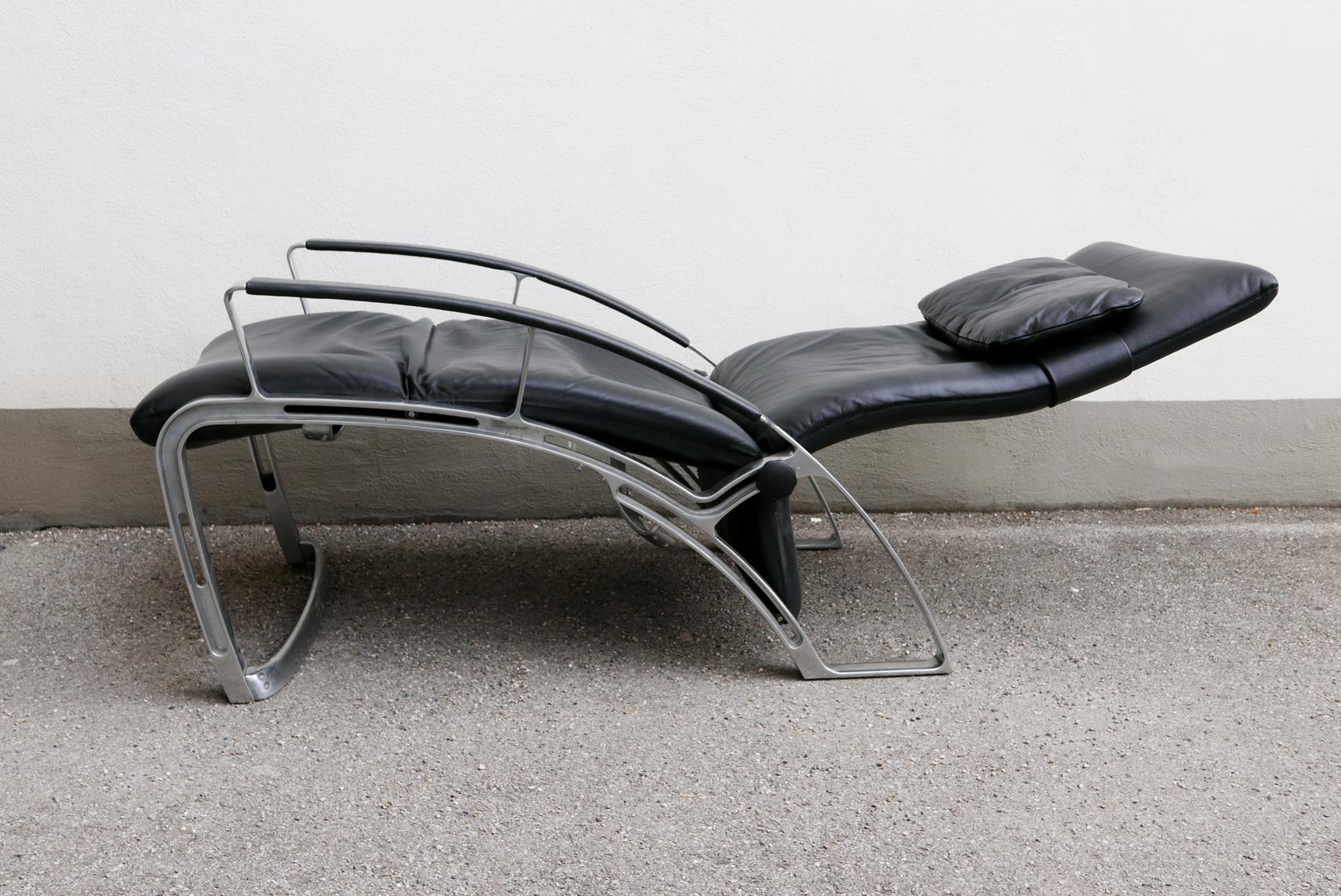 Lounge Chair IP84S by Ferdinand A. Porsche for Interprofil Germany 1984 2