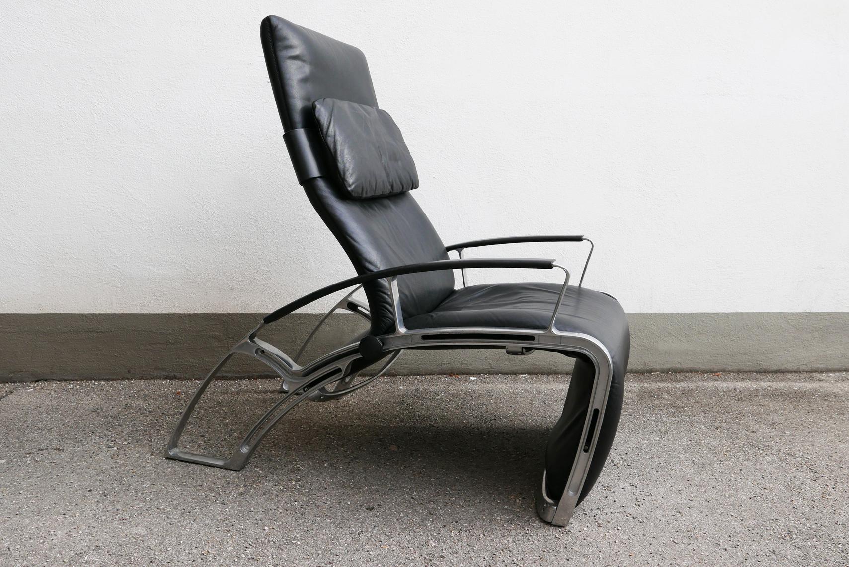 Lounge Chair IP84S by Ferdinand A. Porsche for Interprofil Germany 1984 3
